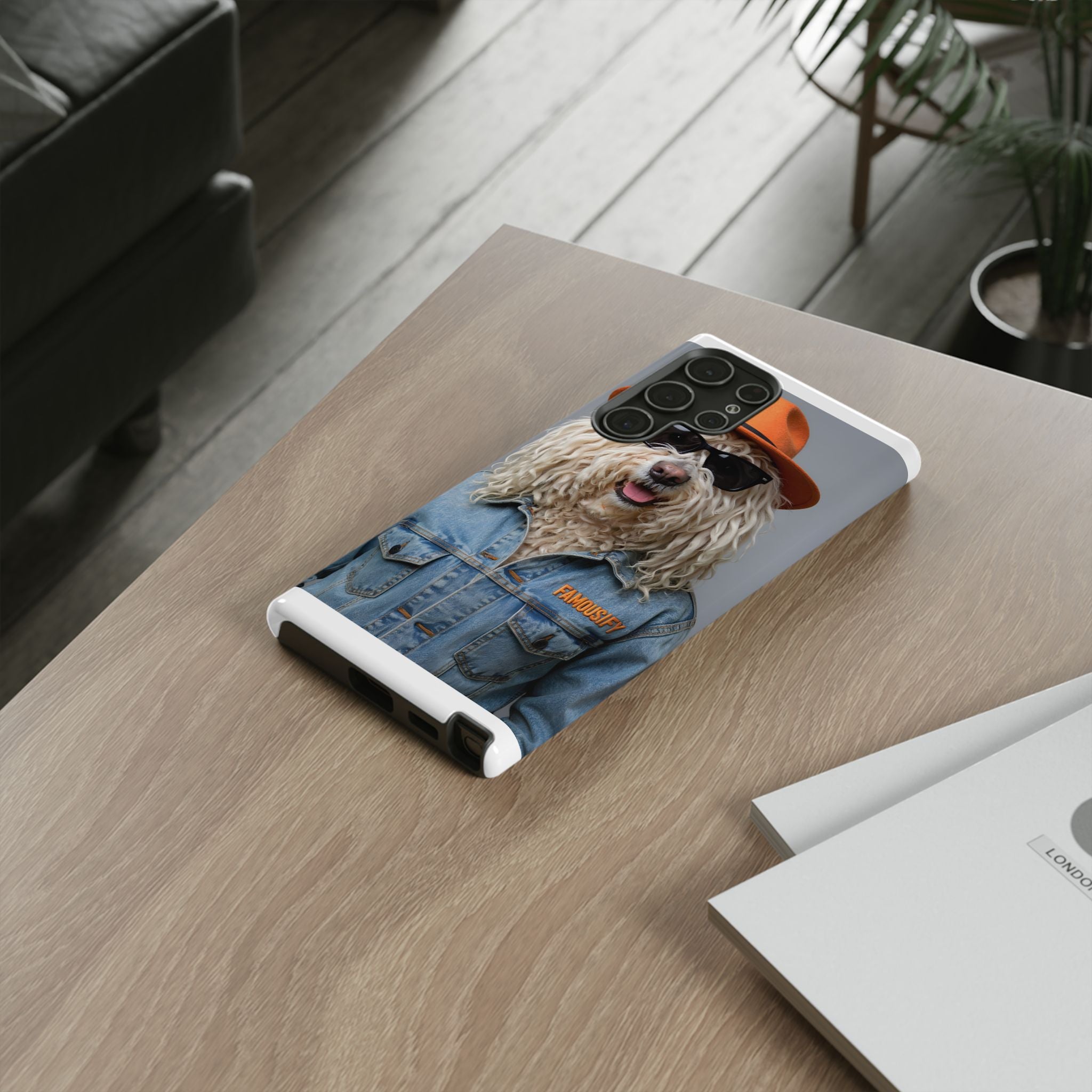Dog Portrait PhCase - Denim Style - 2b67a892
