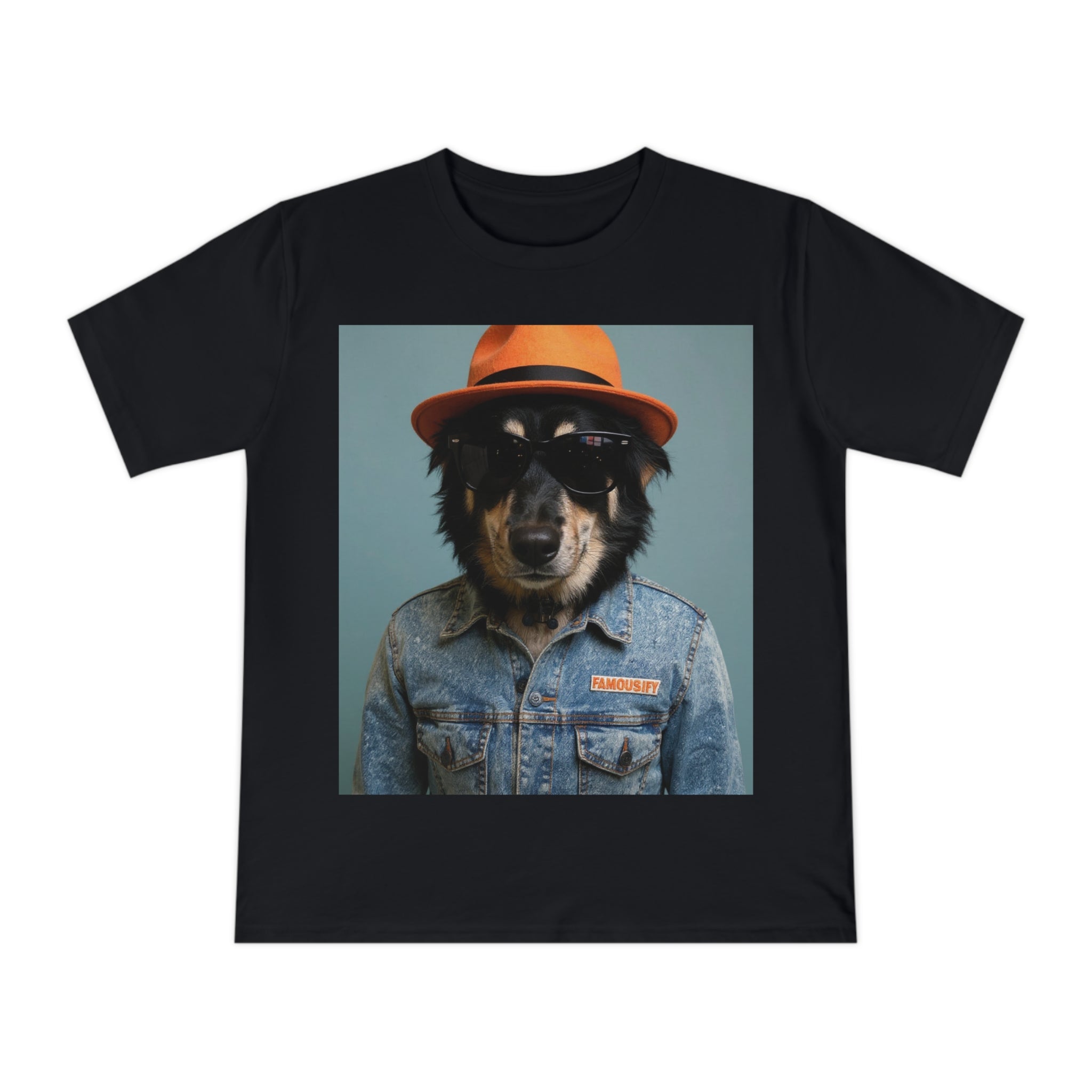 Dog Portrait TShirt - Denim Style - b87a725f