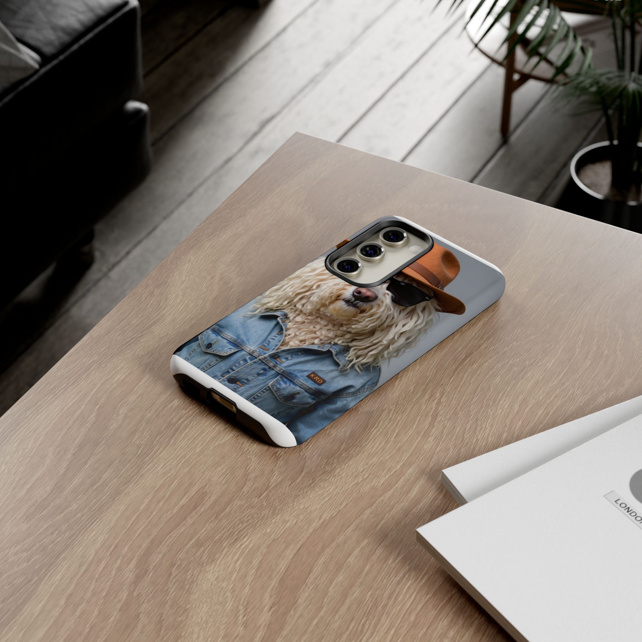 Dog Portrait PhCase - Denim Style - 55268d9c