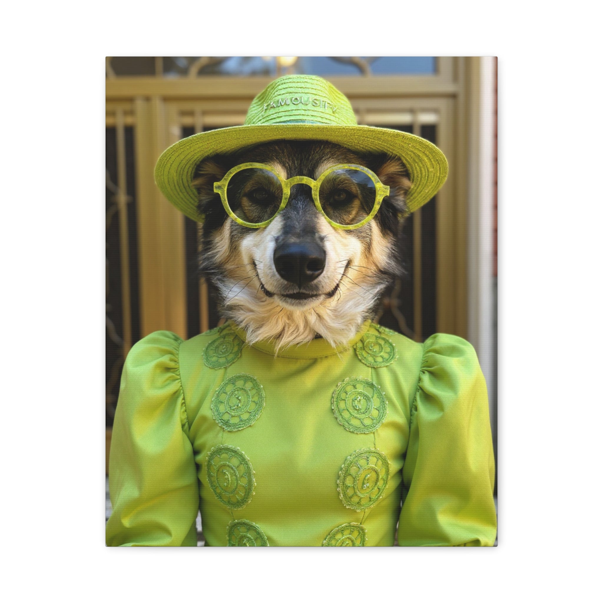 Dog Portrait Canvas - Ciby Style - 12d1d555