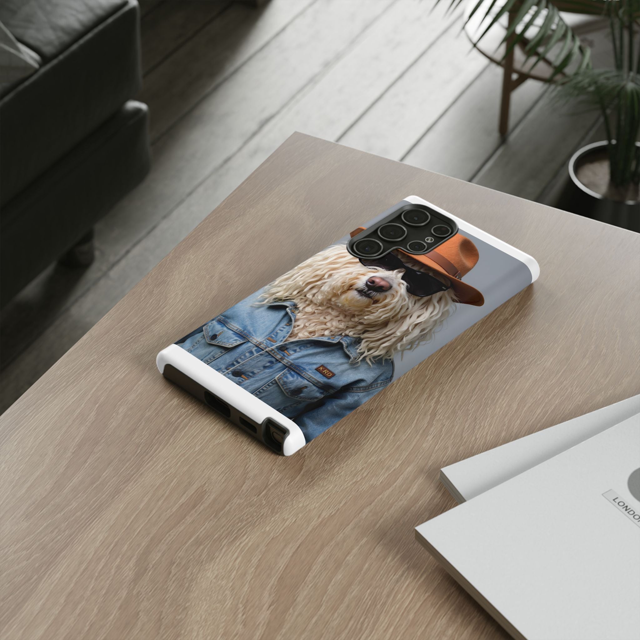 Dog Portrait PhCase - Denim Style - 55268d9c