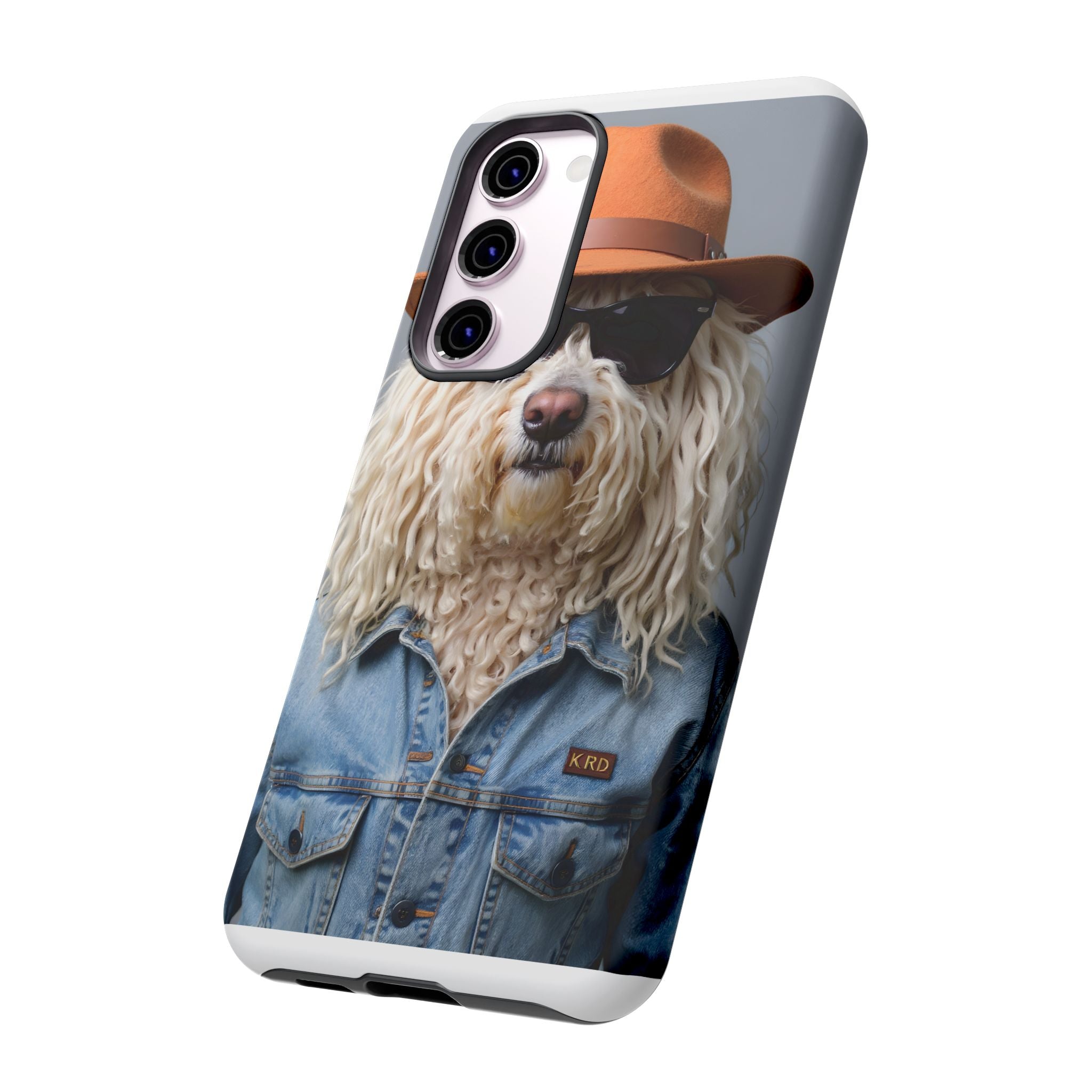 Dog Portrait PhCase - Denim Style - 55268d9c