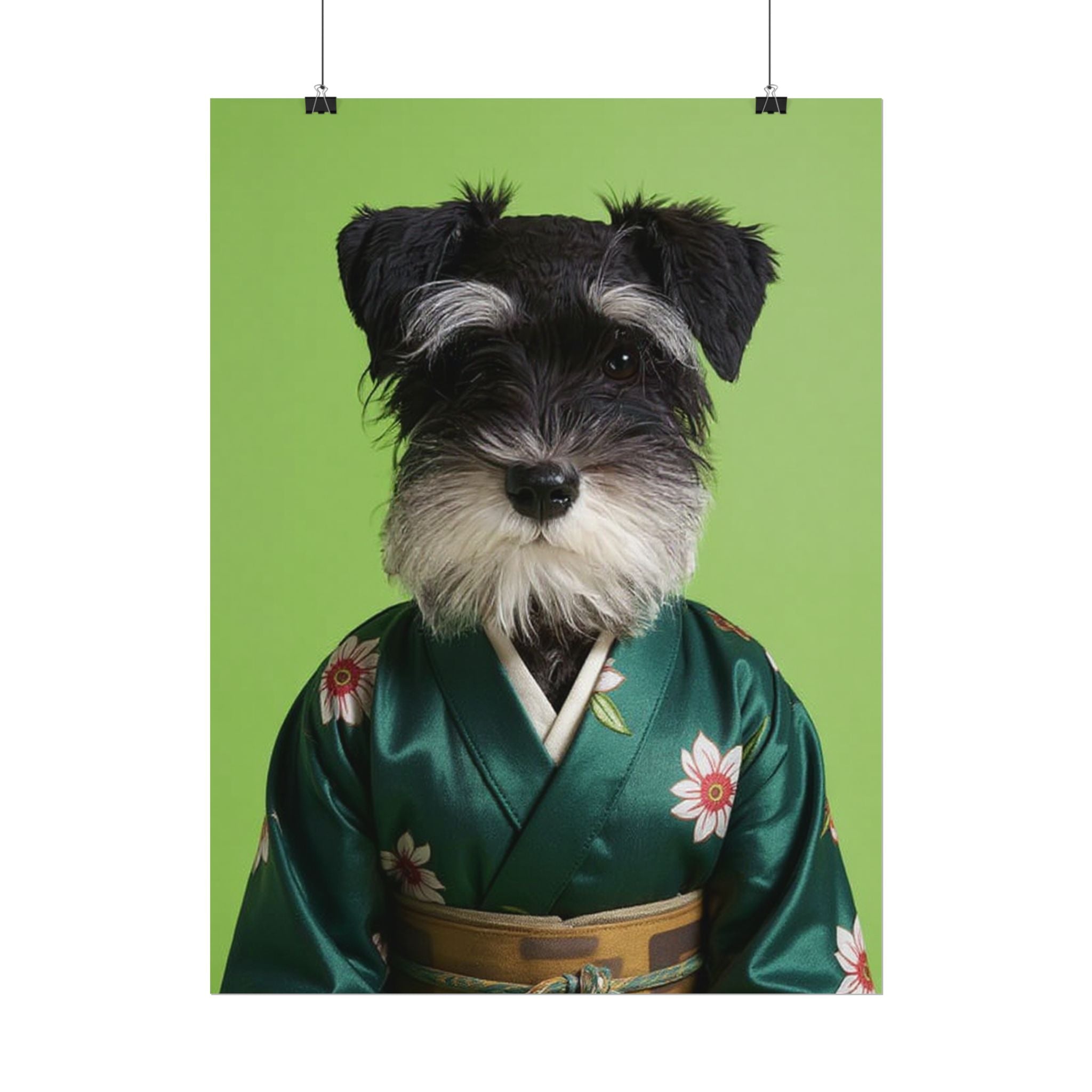 Dog Portrait FinArt - Kimono Vogue - ea5be942