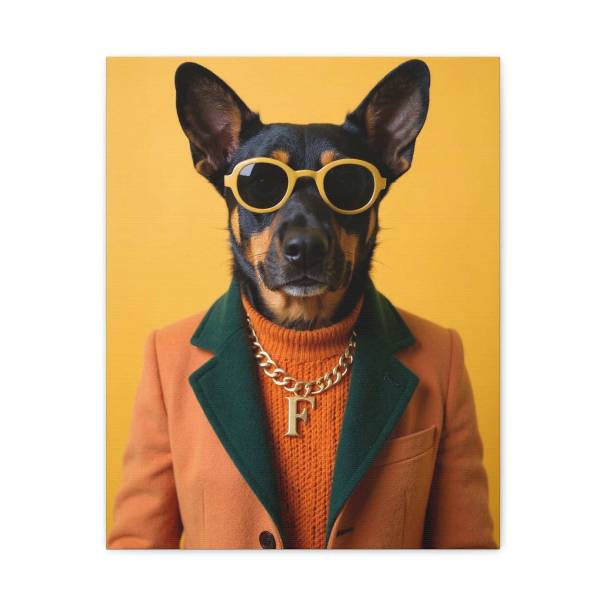 Dog Portrait Canvas - Bettella Style - 5579f7ca