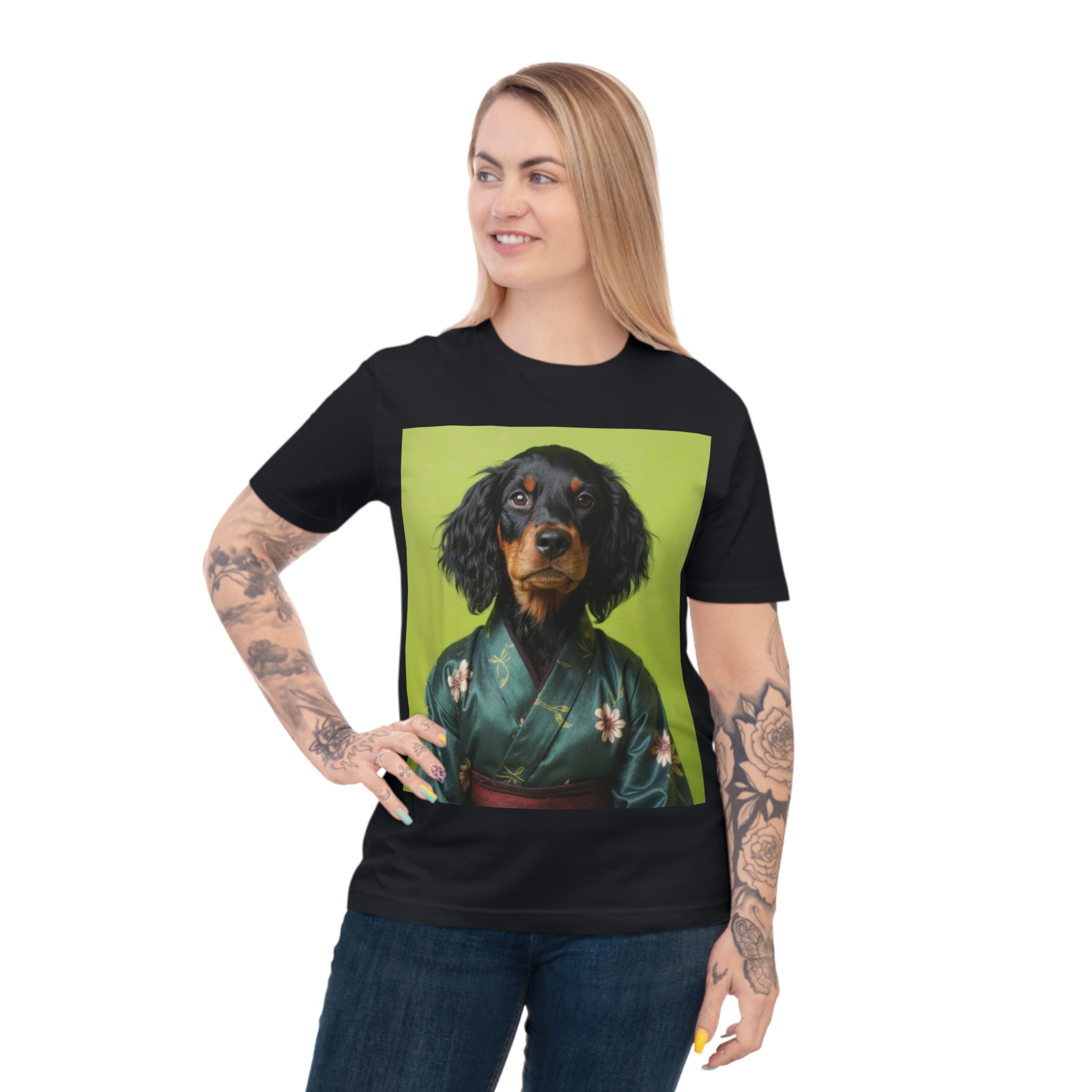 Dog Portrait TShirt - Kimono Vogue - f8c25161