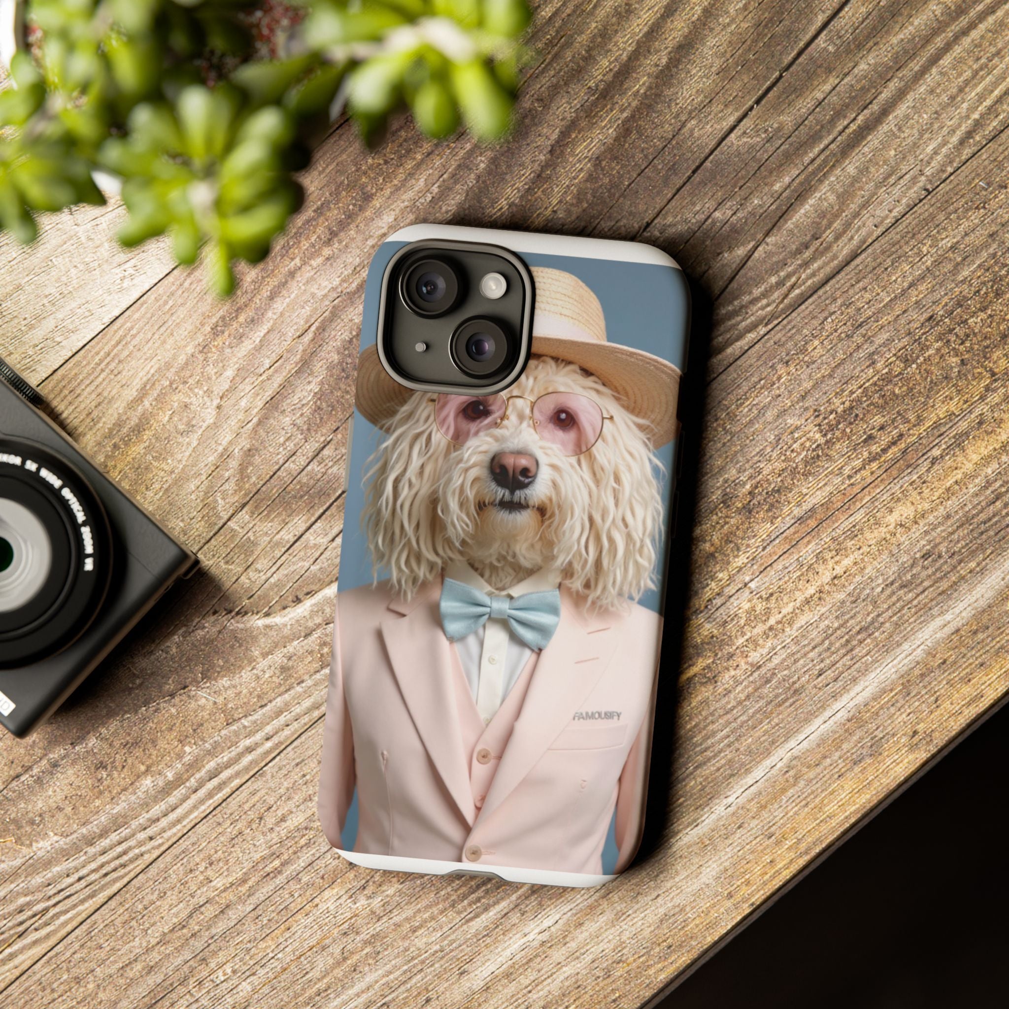 Dog Portrait PhCase - Pink Style - 210c7d5d