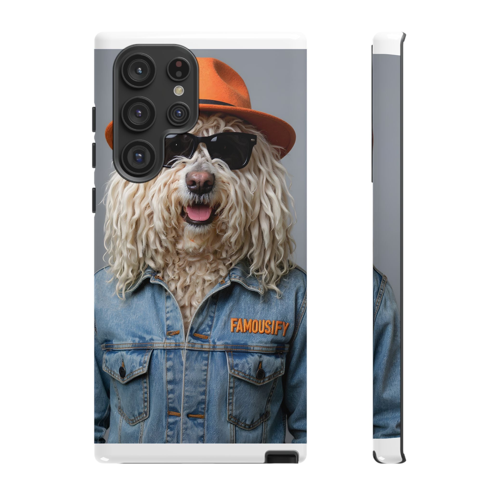 Dog Portrait PhCase - Denim Style - 2b67a892