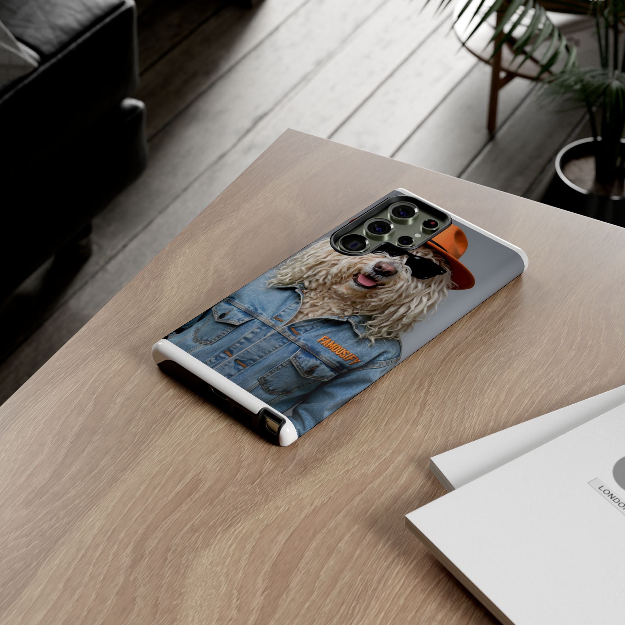 Dog Portrait PhCase - Denim Style - 2b67a892