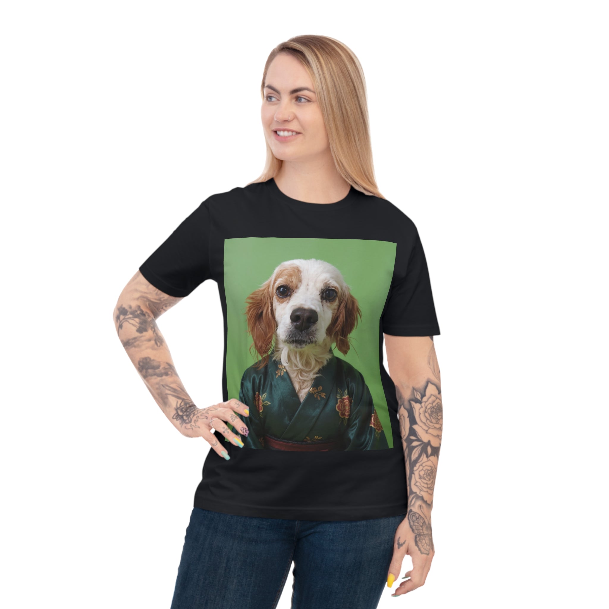 Dog Portrait TShirt - Kimono Vogue - ce4efa01