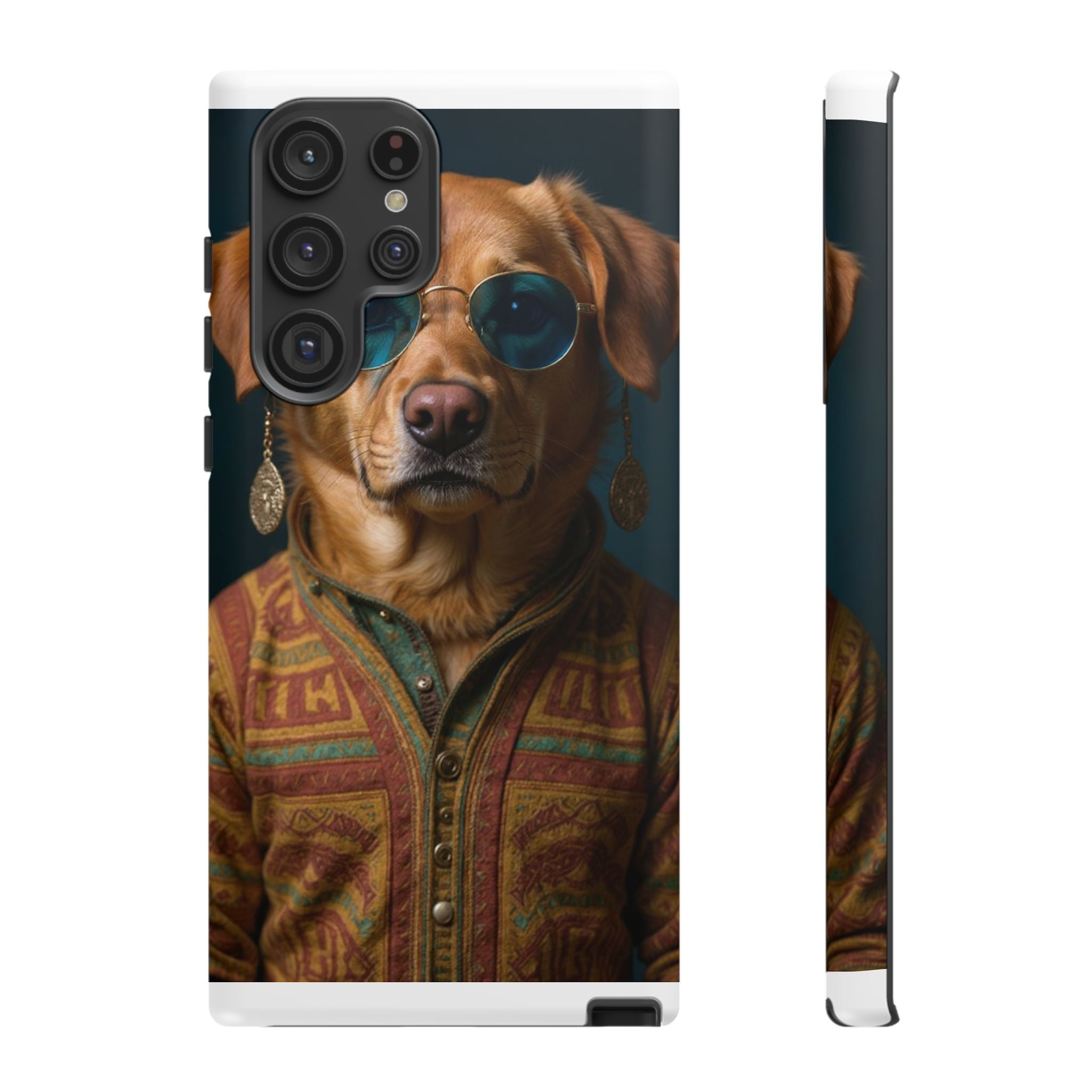 Dog Portrait PhCase - Hippy Style - 56d9d3ee