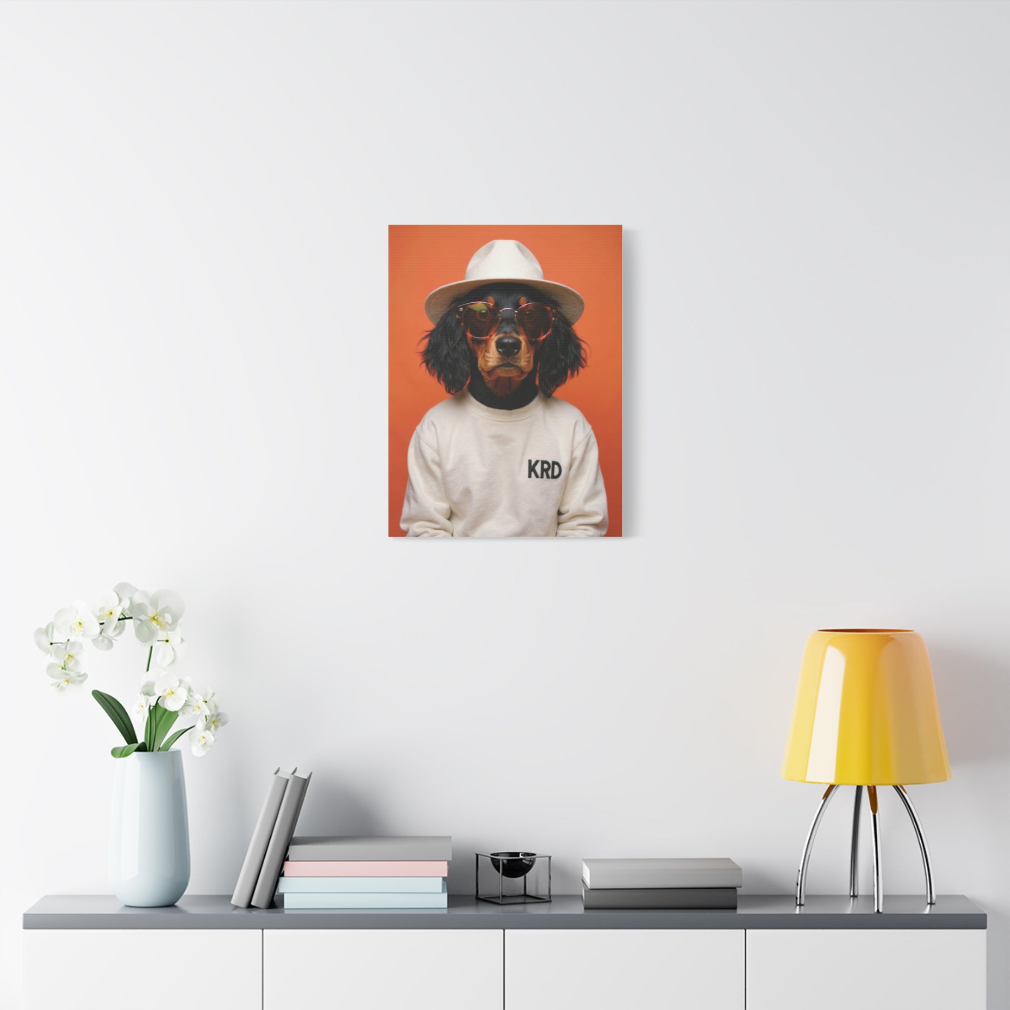Dog Portrait Canvas - Carlos Style - 94b2b23b