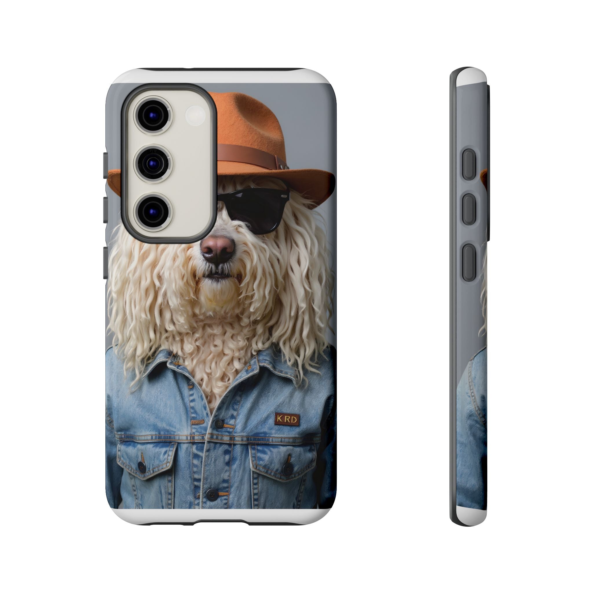 Dog Portrait PhCase - Denim Style - 55268d9c