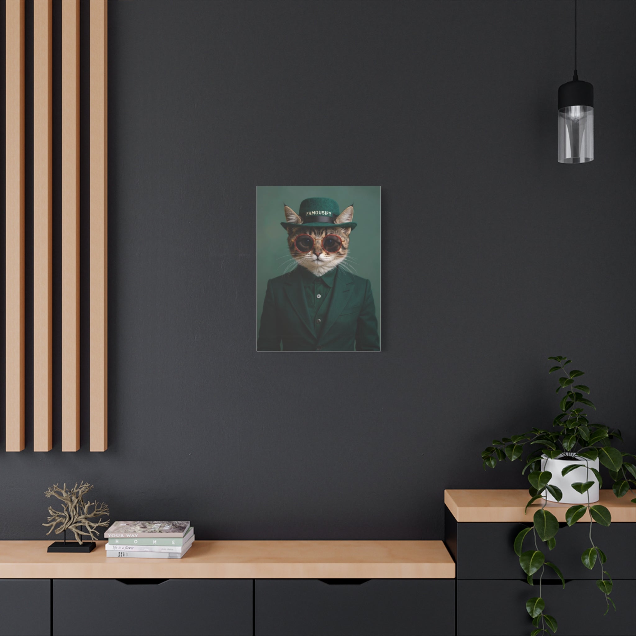 Dog Portrait Canvas - Cat Style - 7a0c4efb