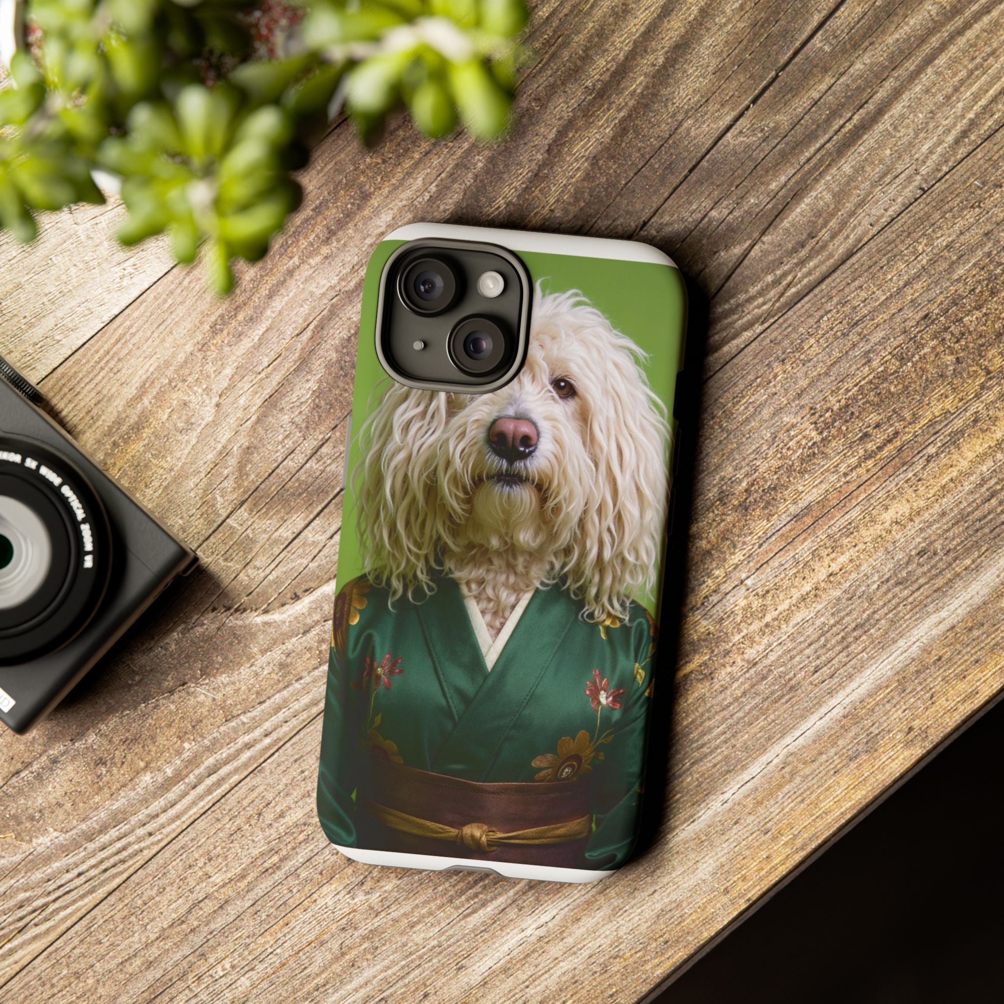 Dog Portrait PhCase - Kimono Vogue - a97d267b
