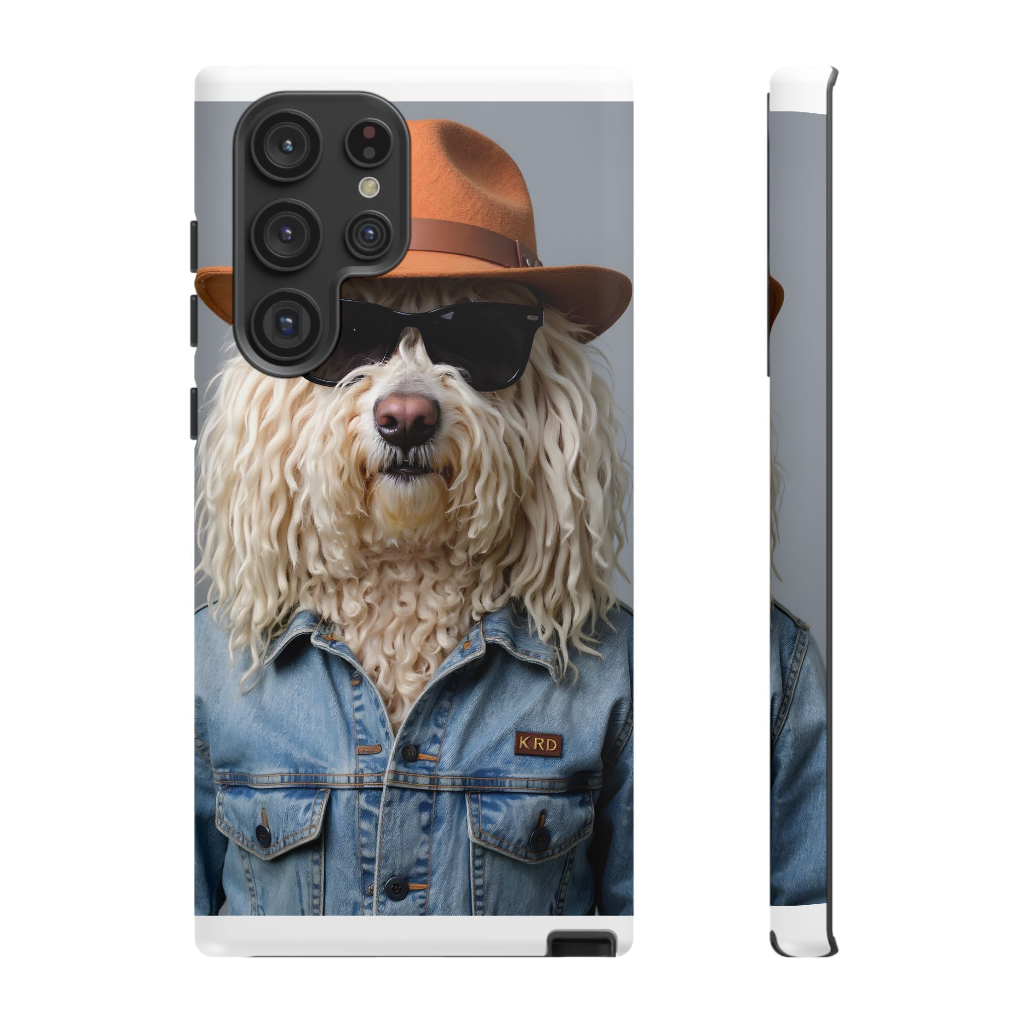 Dog Portrait PhCase - Denim Style - 55268d9c