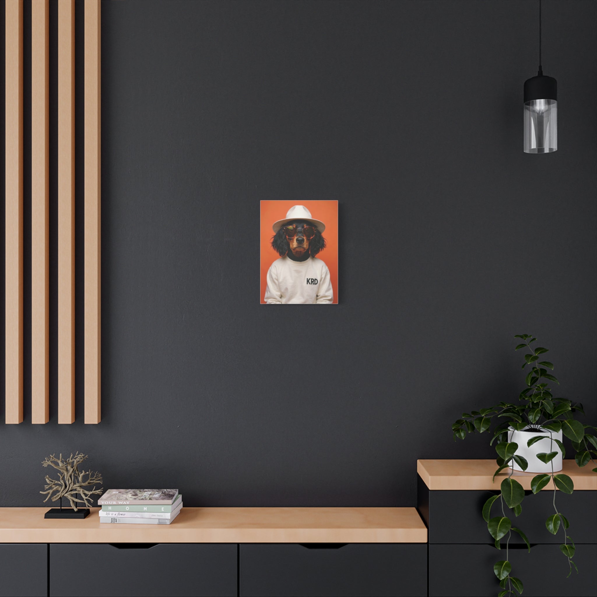 Dog Portrait Canvas - Carlos Style - 94b2b23b