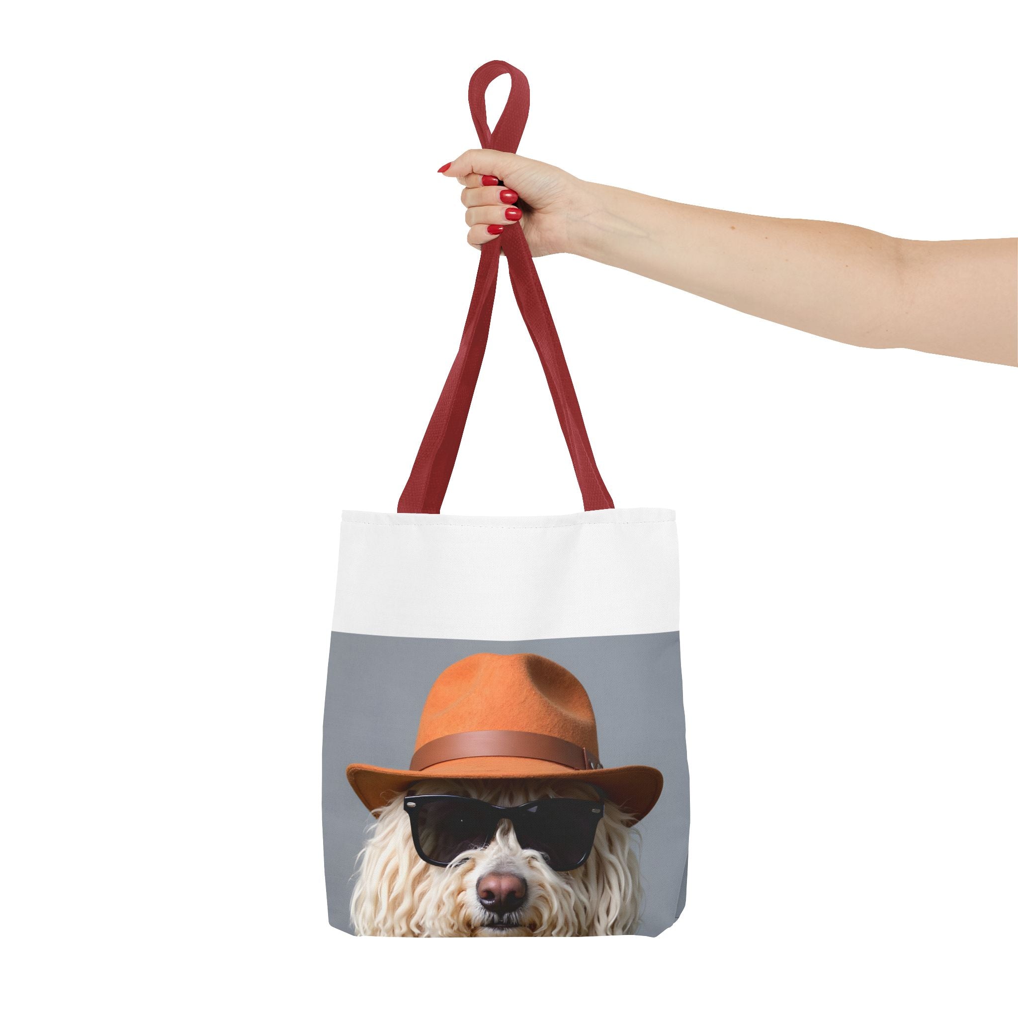 Dog Portrait ToteBg - Denim Style - 89302423