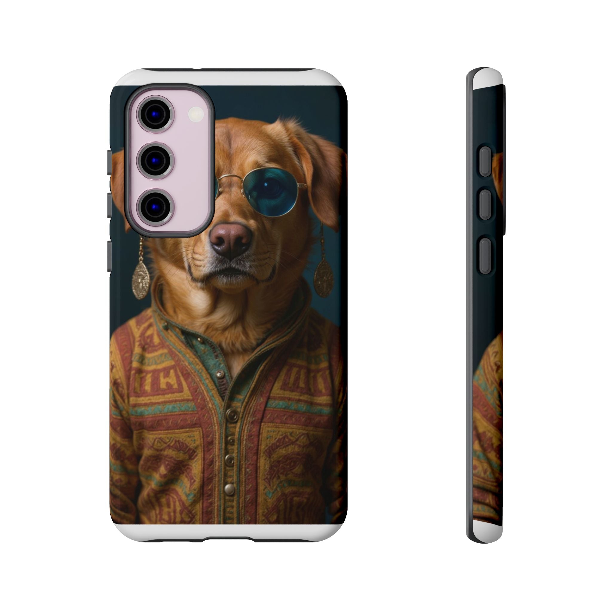 Dog Portrait PhCase - Hippy Style - 56d9d3ee