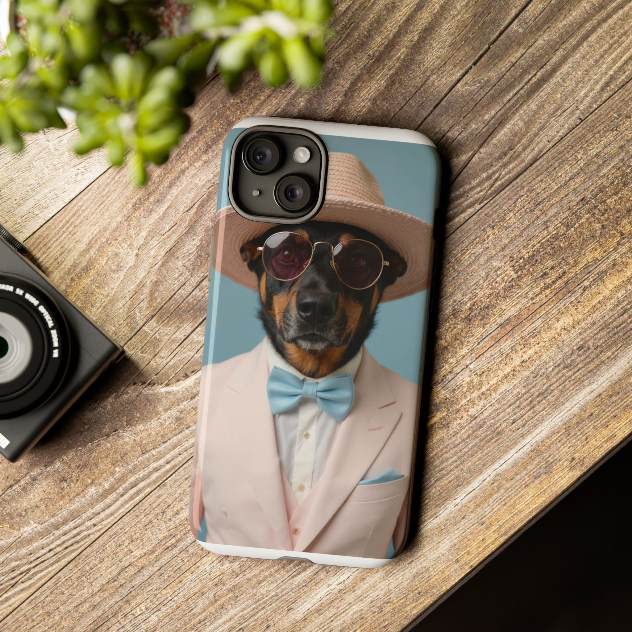 Dog Portrait PhCase - Pink Style - 5af91ae6