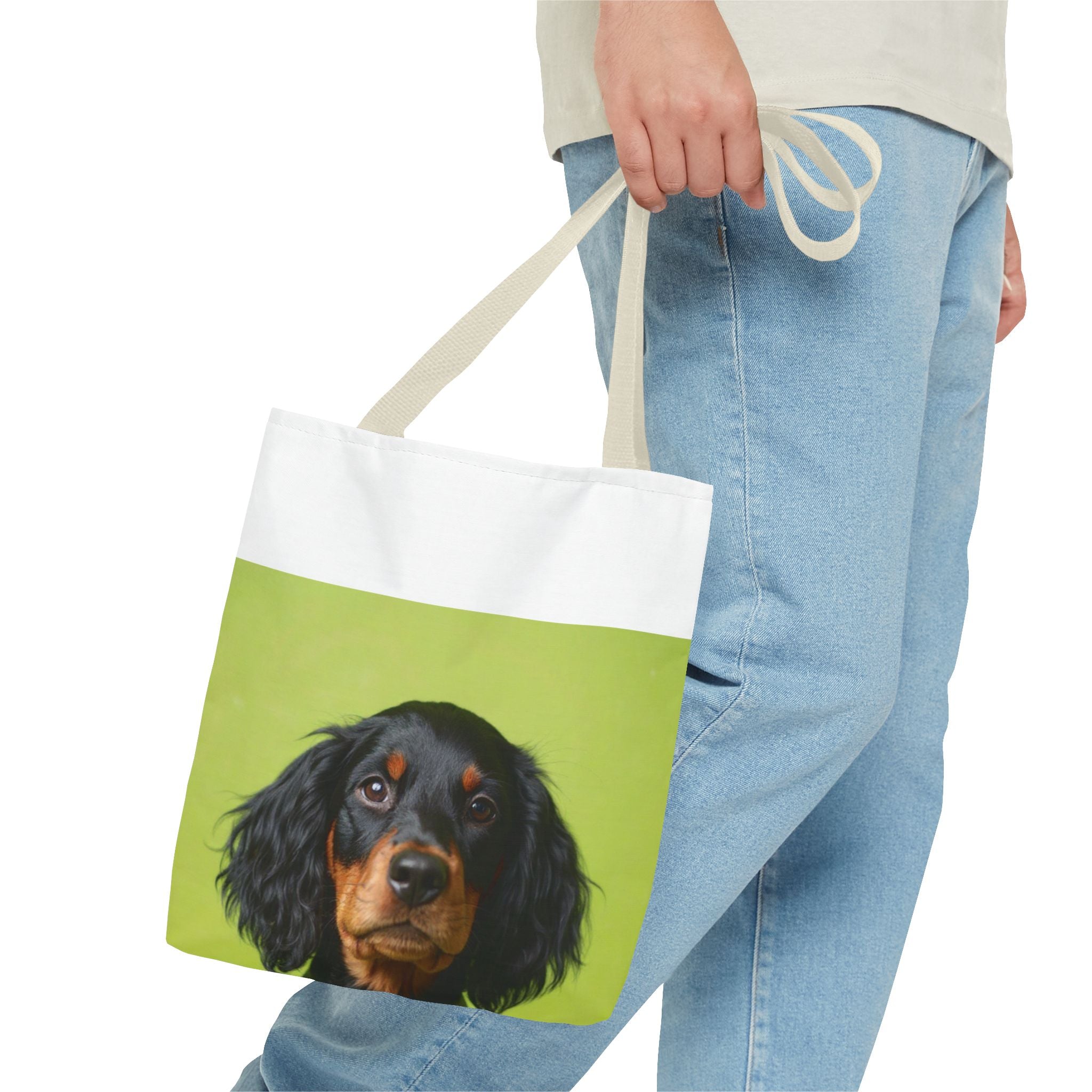 Dog Portrait ToteBg - Kimono Vogue - 4a9756ce