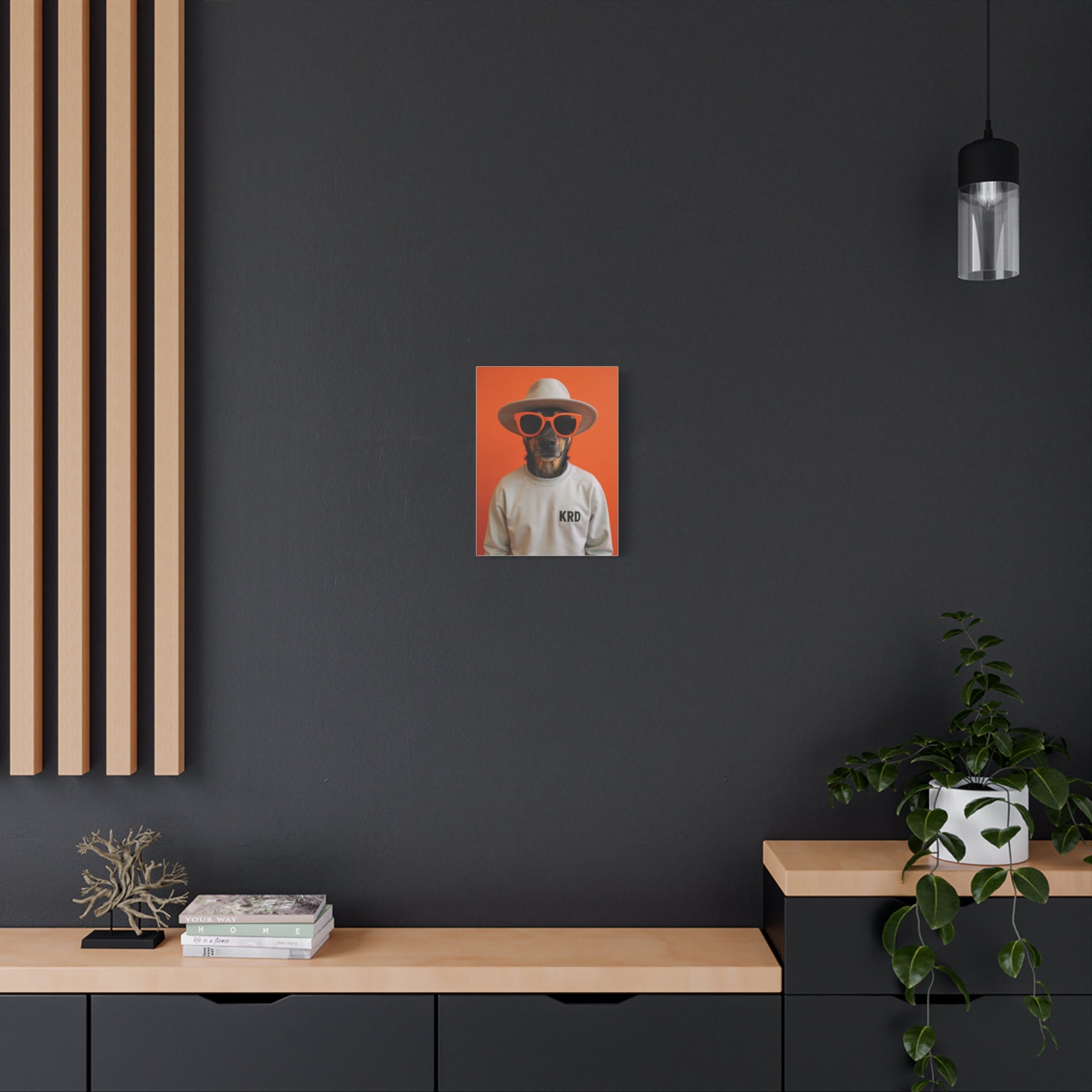 Dog Portrait Canvas - Carlos Style - 91bbc064