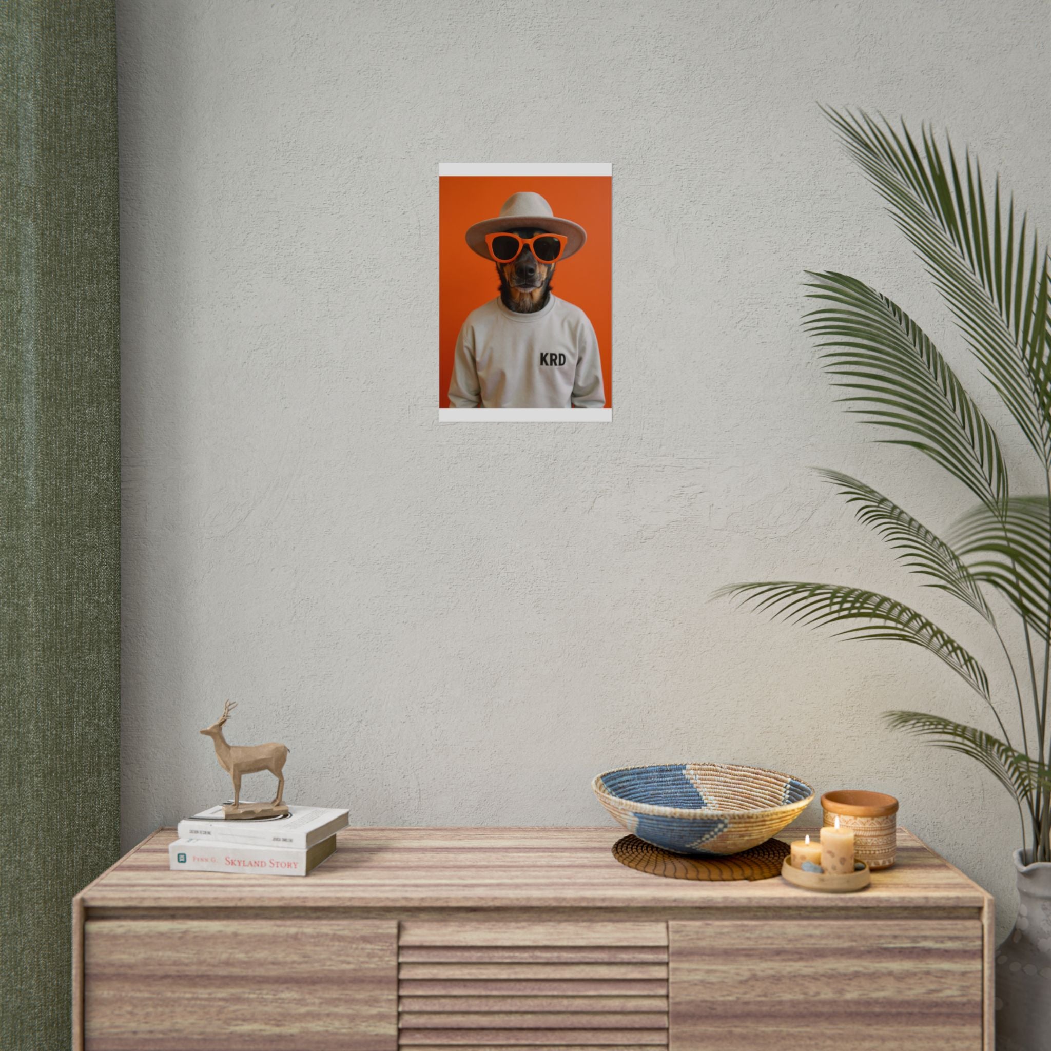 Dog Portrait FinArt - Carlos Style - 70dee015