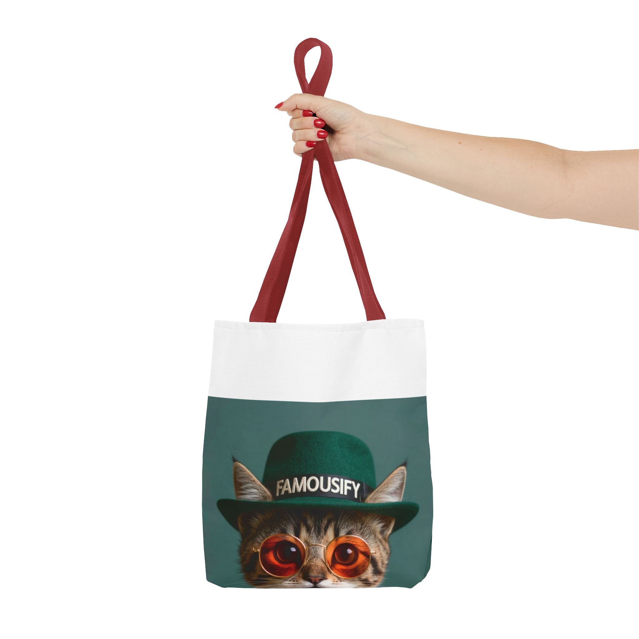 Dog Portrait ToteBg - Cat Style - e5e370fb