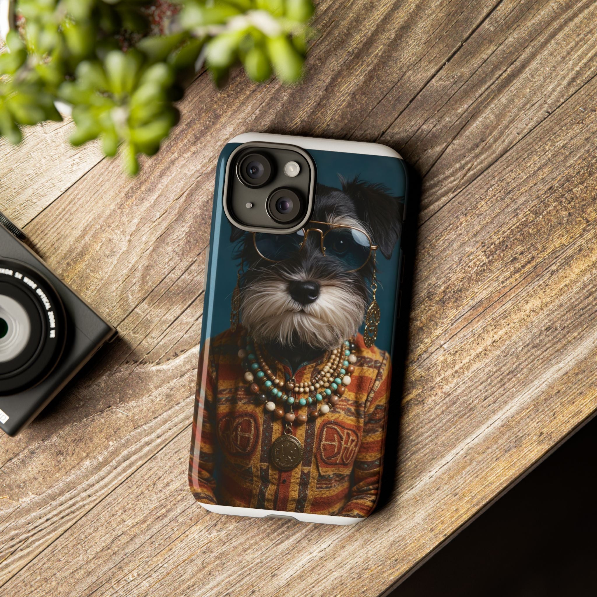 Dog Portrait PhCase - Hippy Style - 7c8aa4b2
