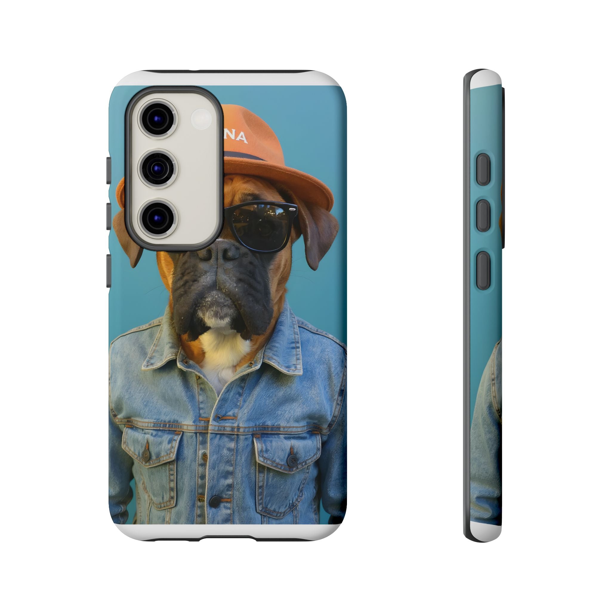 Dog Portrait PhCase - Denim Style - 80a6cbbd