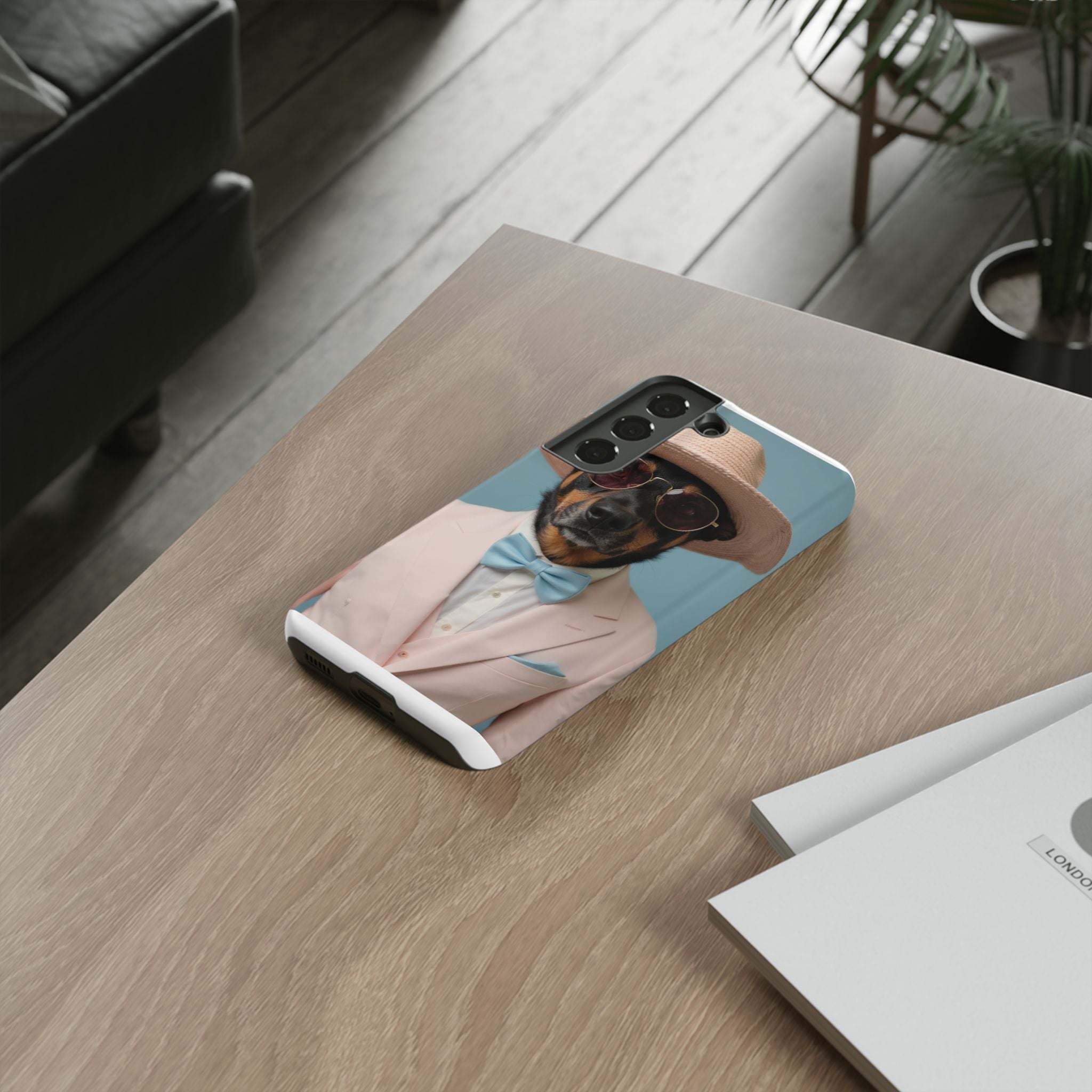 Dog Portrait PhCase - Pink Style - 5af91ae6