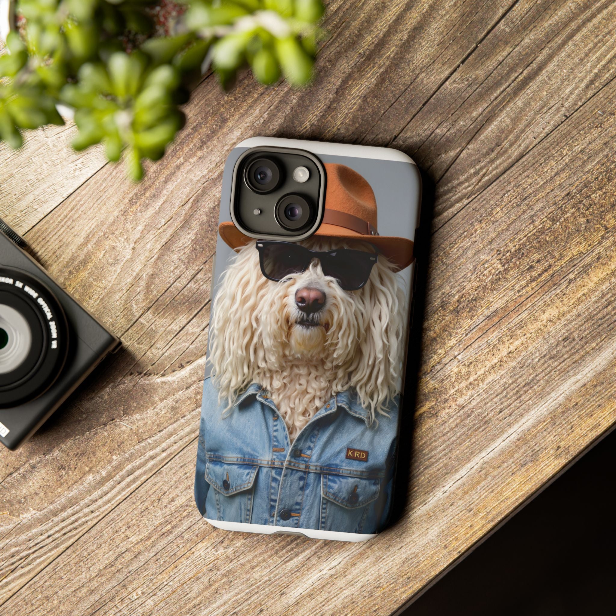 Dog Portrait PhCase - Denim Style - 55268d9c