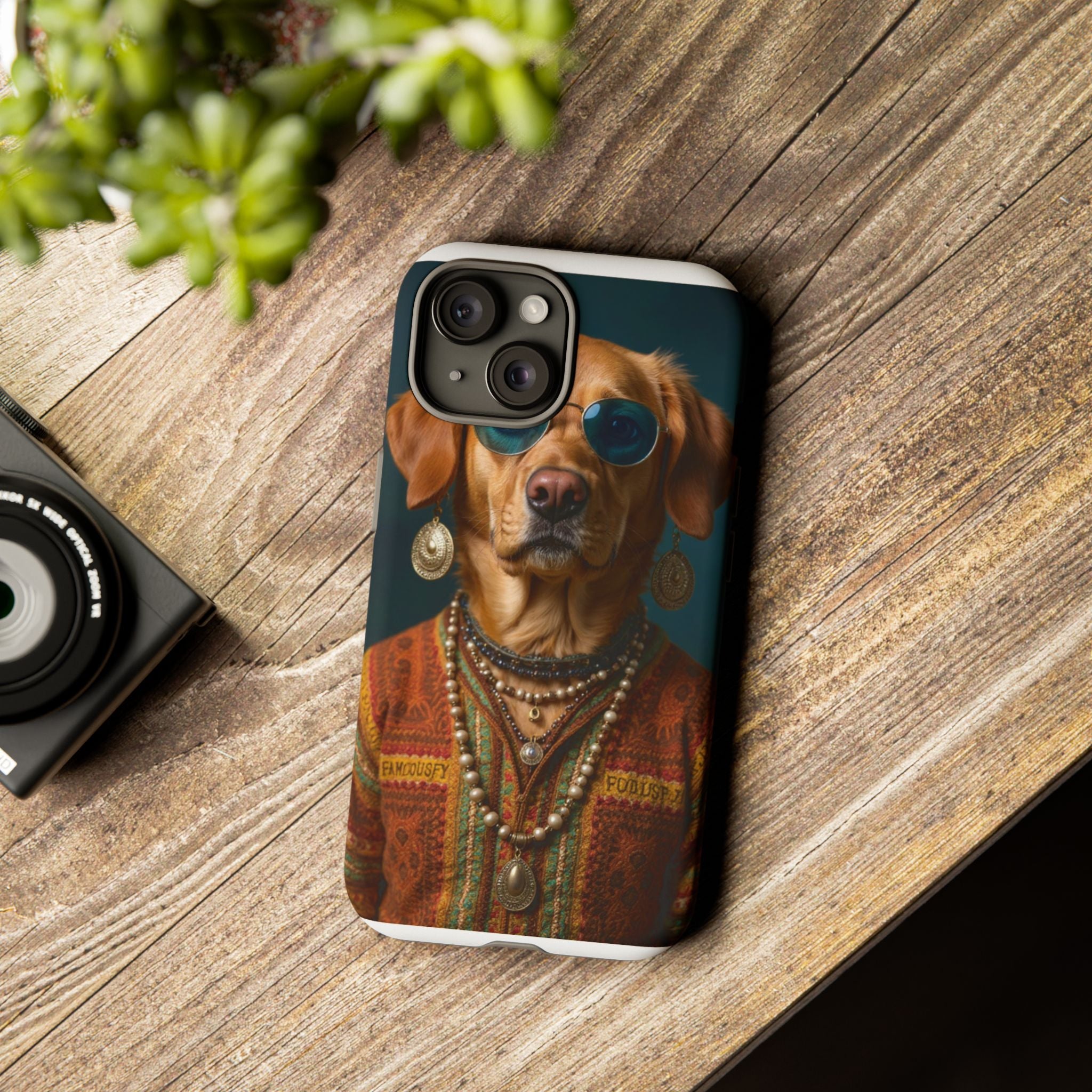 Dog Portrait PhCase - Hippy Style - e5e32dba