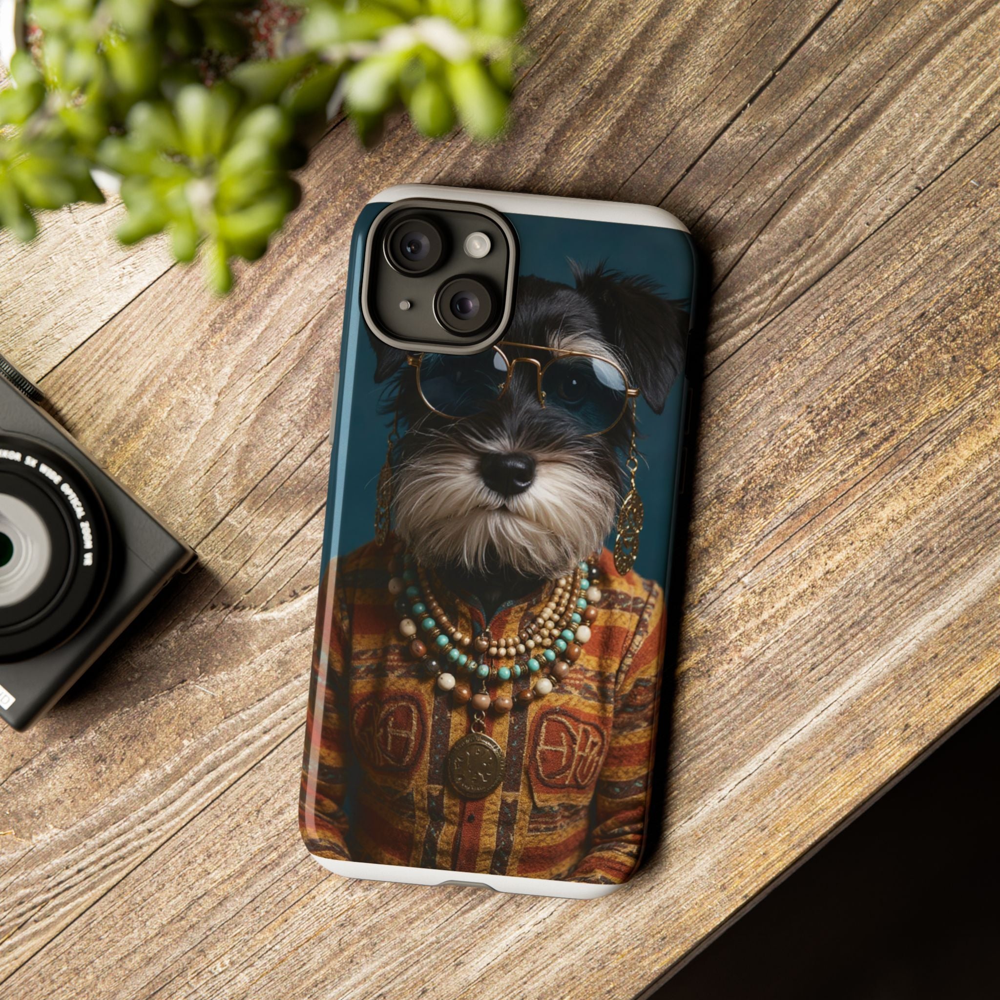 Dog Portrait PhCase - Hippy Style - 7c8aa4b2