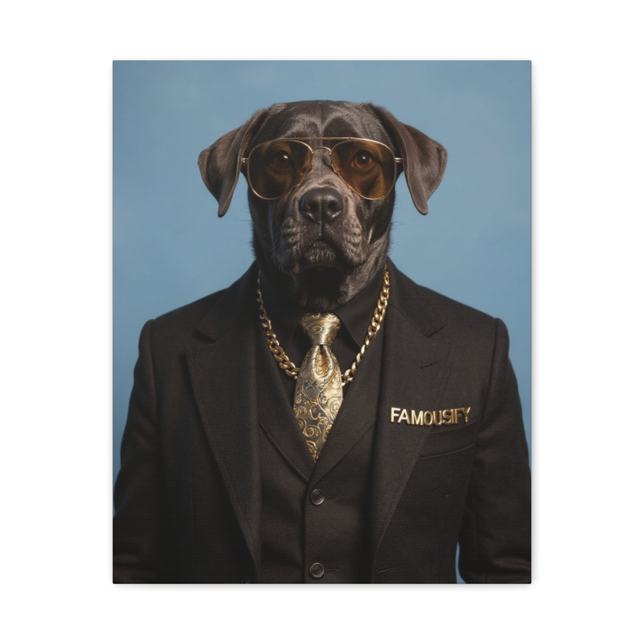 Dog Portrait Canvas - Quick Test Temp - fba7f701
