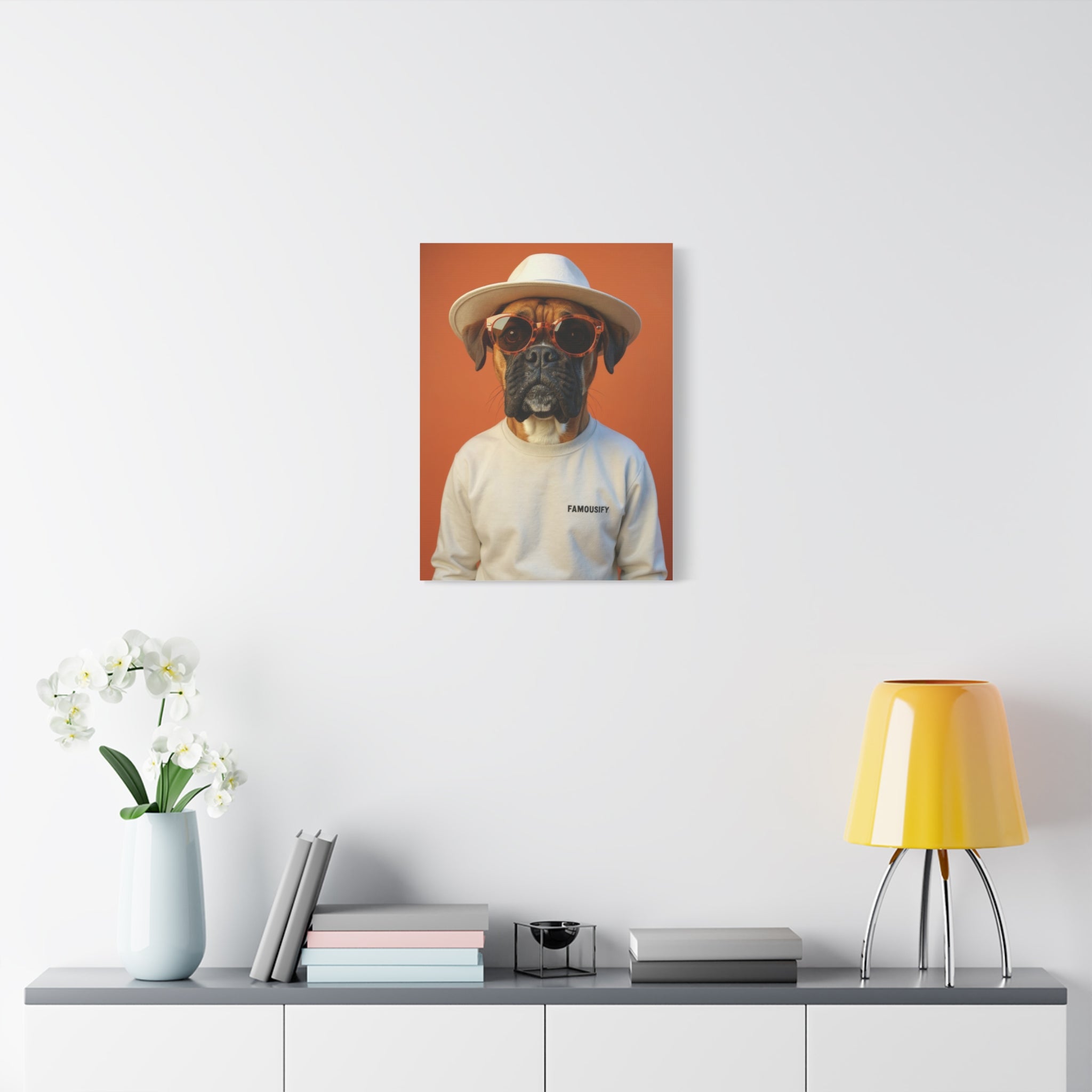 Dog Portrait Canvas - Carlos Style - 5f9a2149