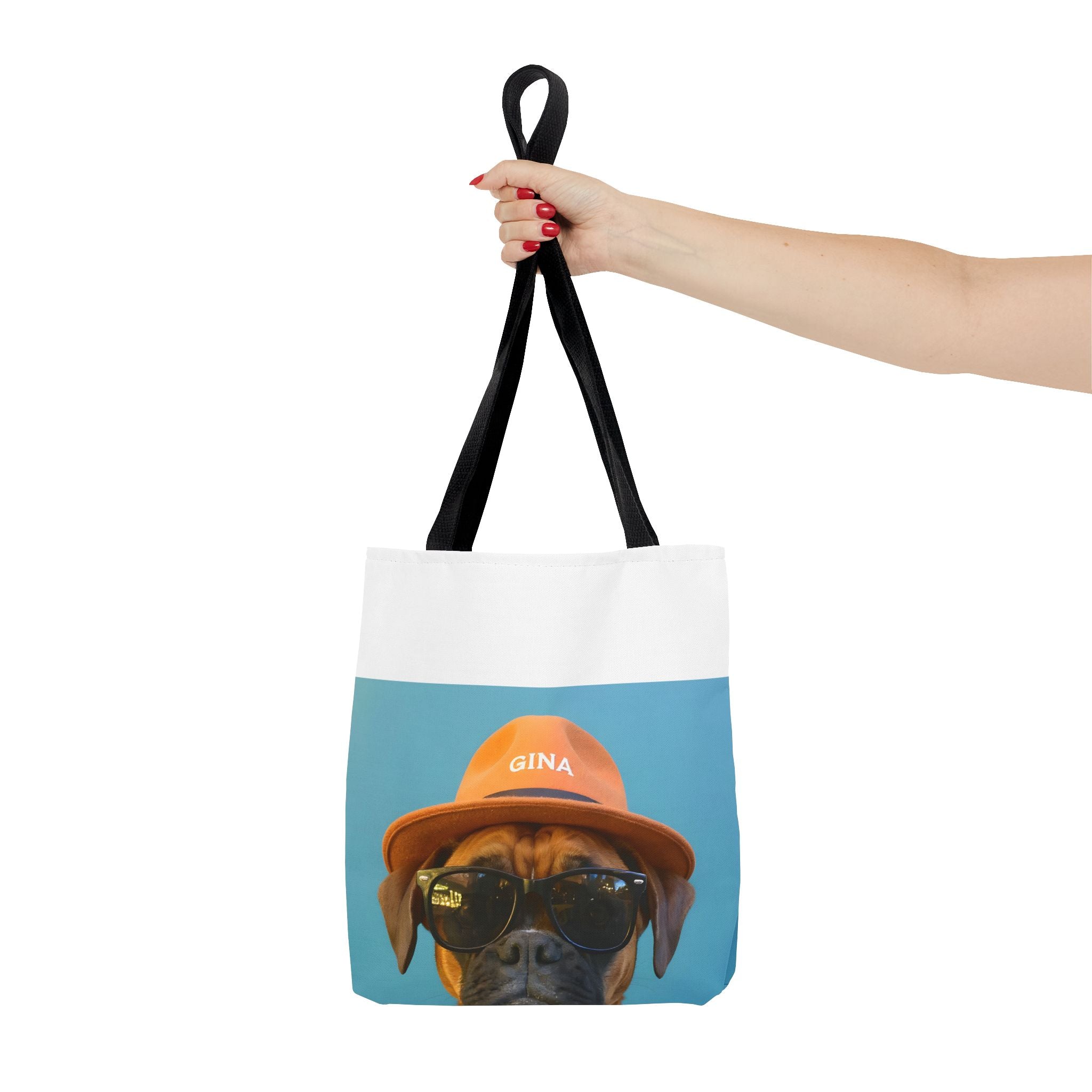 Dog Portrait ToteBg - Denim Style - f82322ec