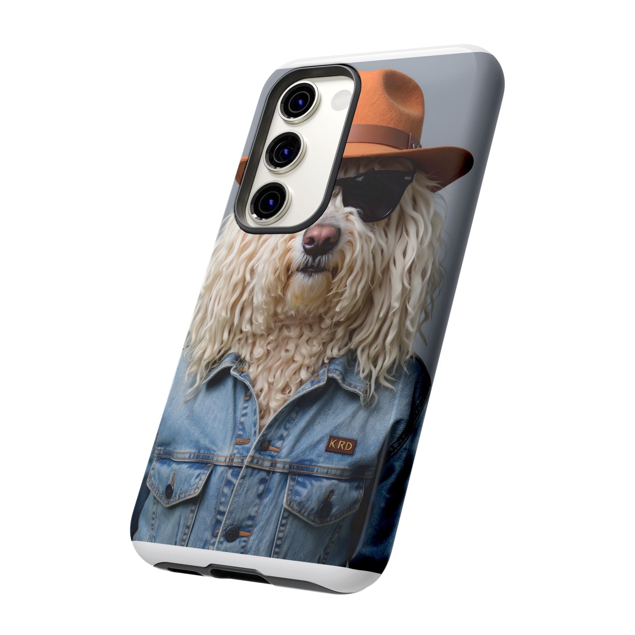 Dog Portrait PhCase - Denim Style - 55268d9c