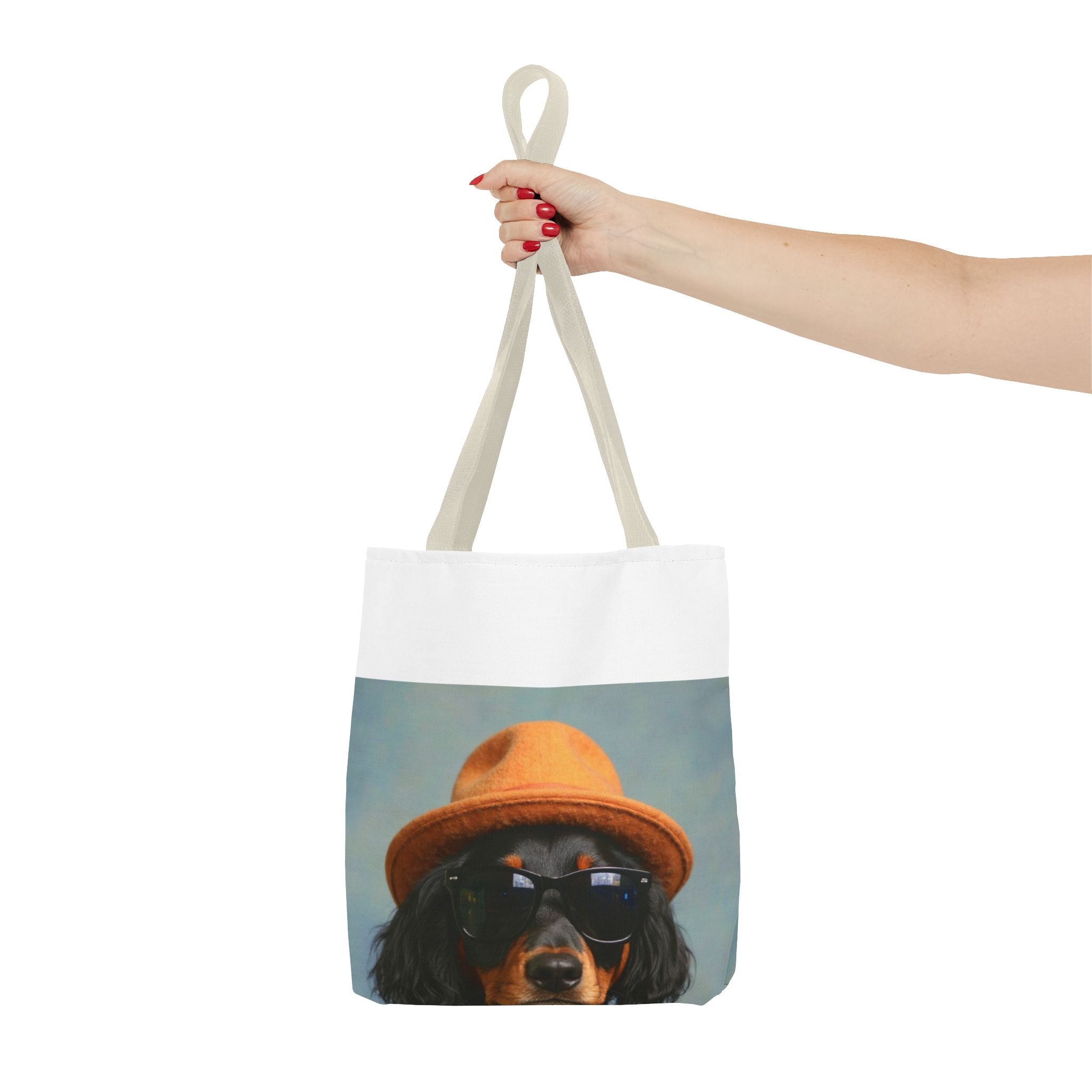 Dog Portrait ToteBg - Denim Style - 500e6c86