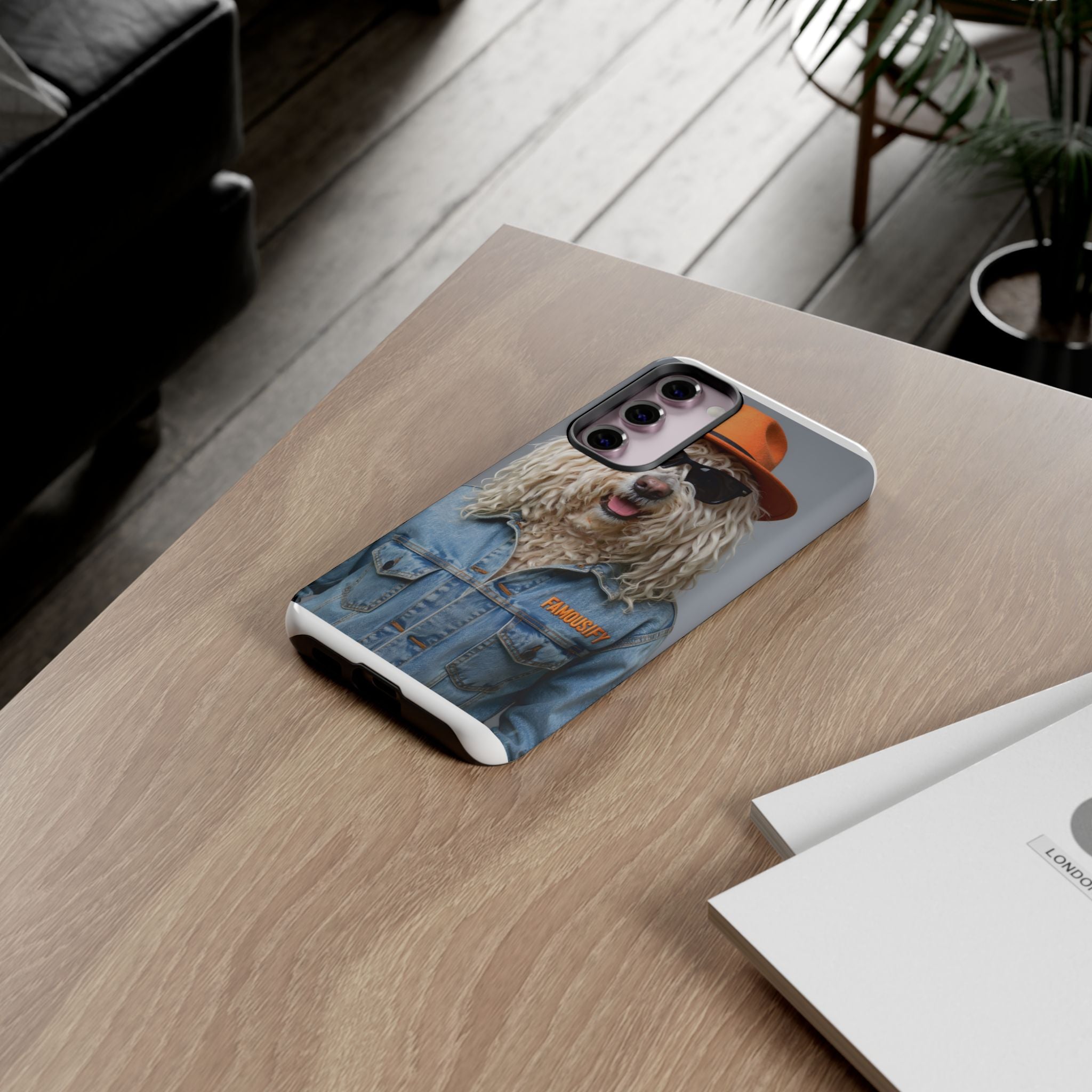 Dog Portrait PhCase - Denim Style - 2b67a892