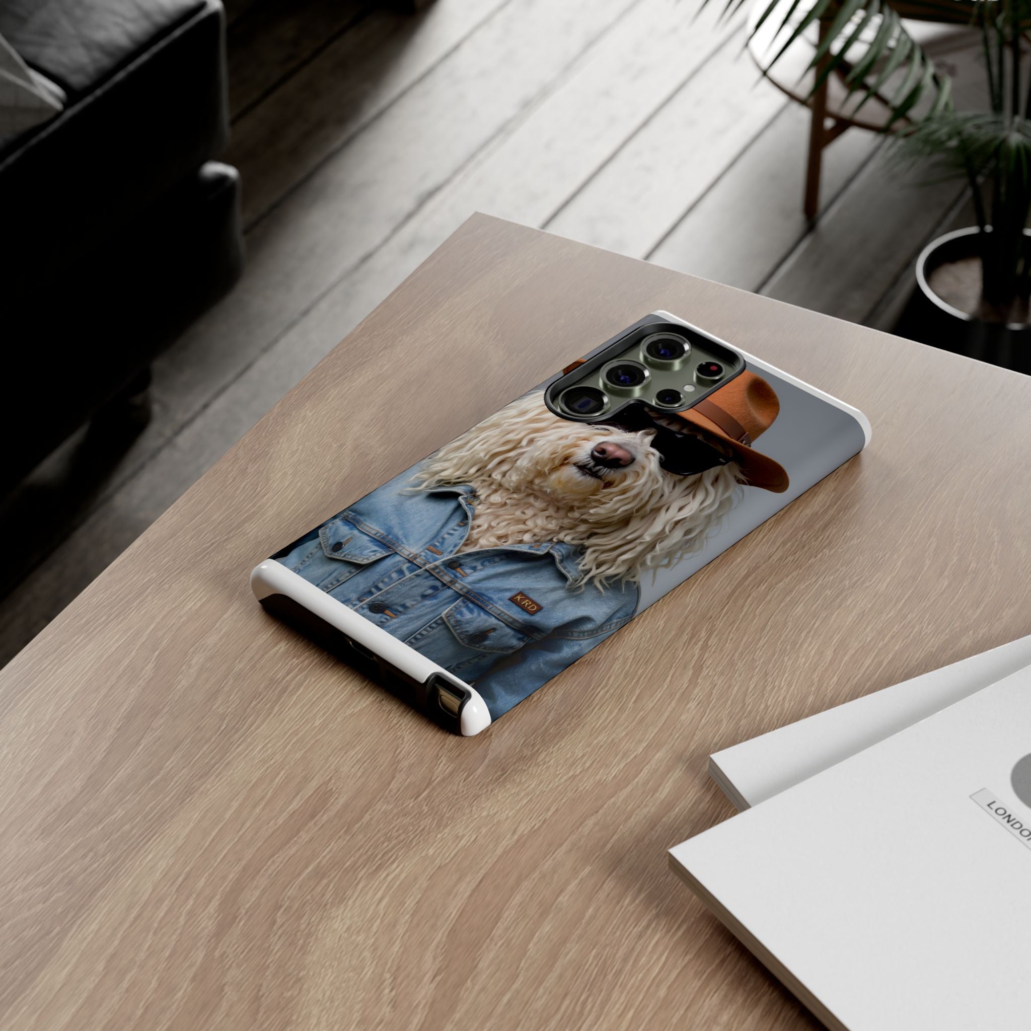 Dog Portrait PhCase - Denim Style - 55268d9c
