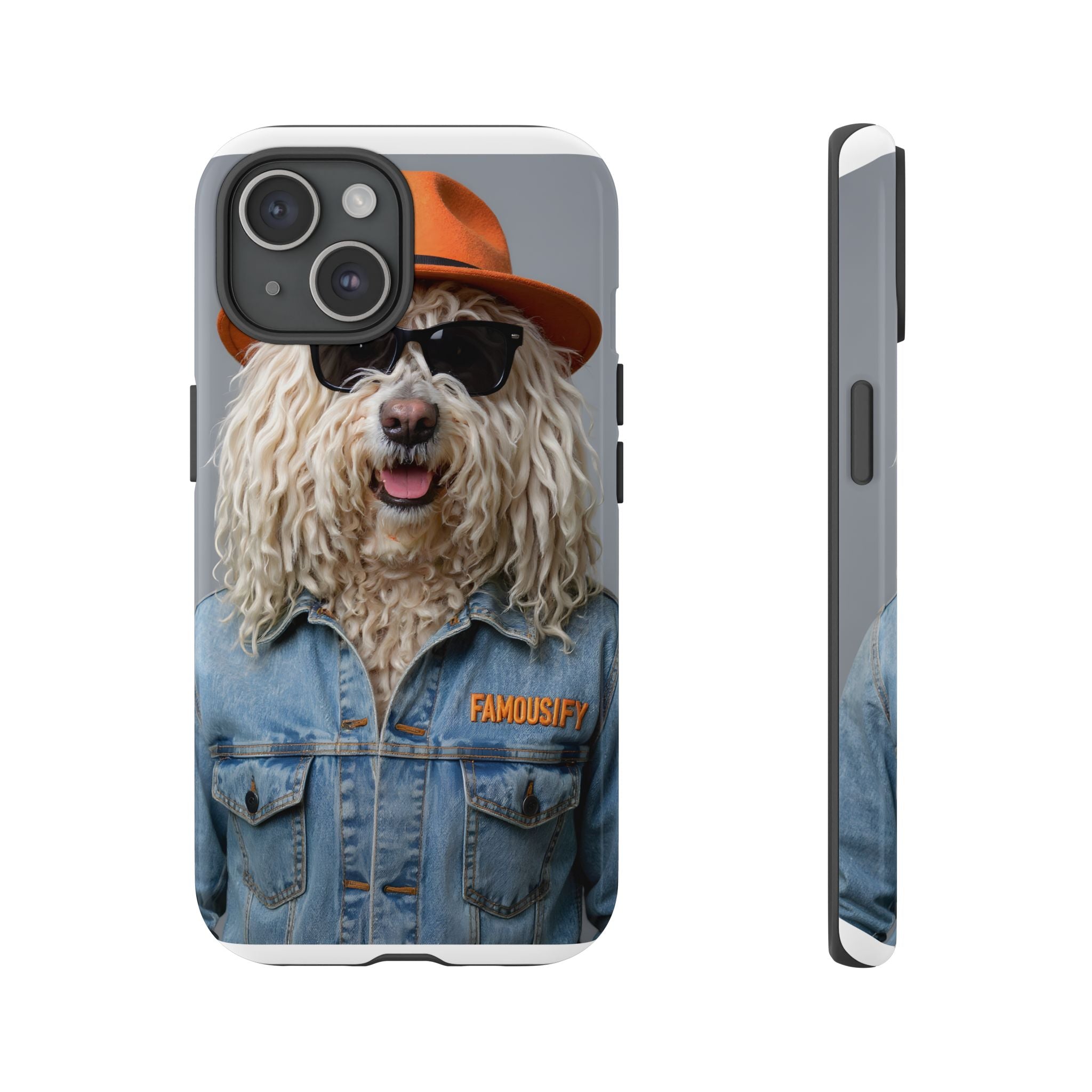 Dog Portrait PhCase - Denim Style - 2b67a892
