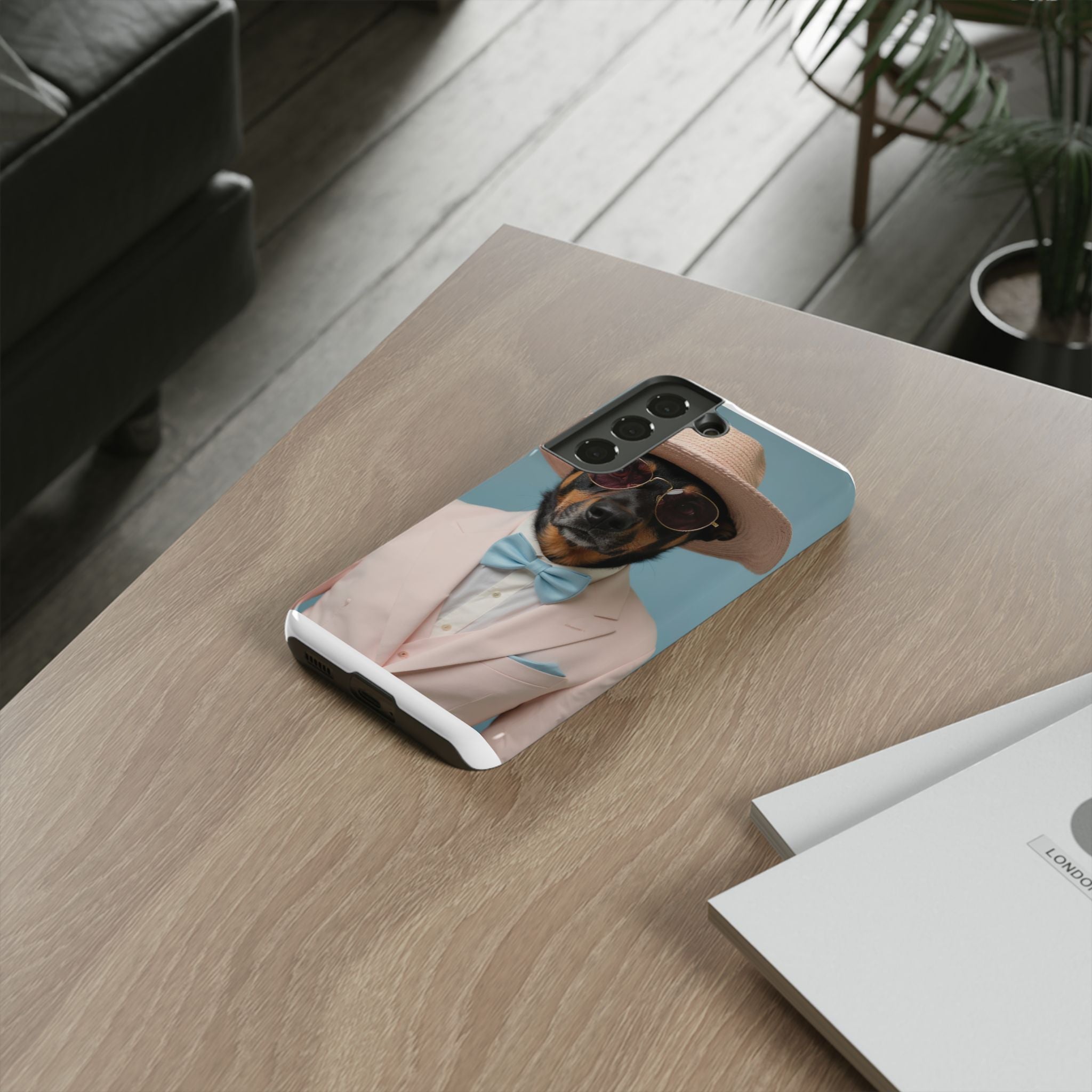 Dog Portrait PhCase - Pink Style - 5af91ae6