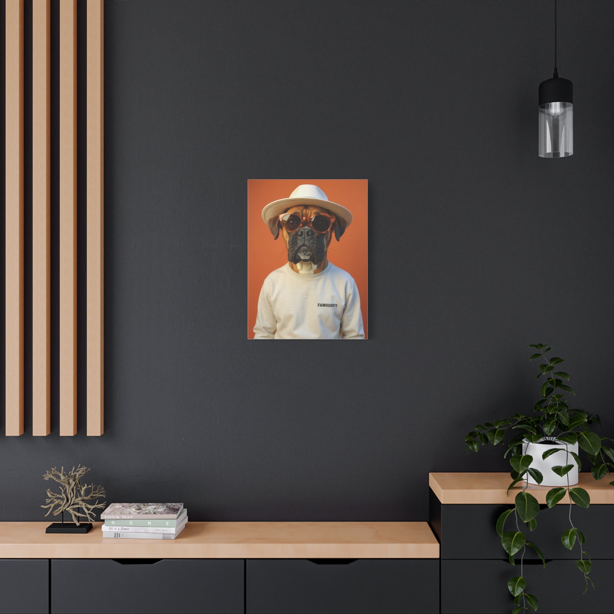 Dog Portrait Canvas - Carlos Style - 5f9a2149
