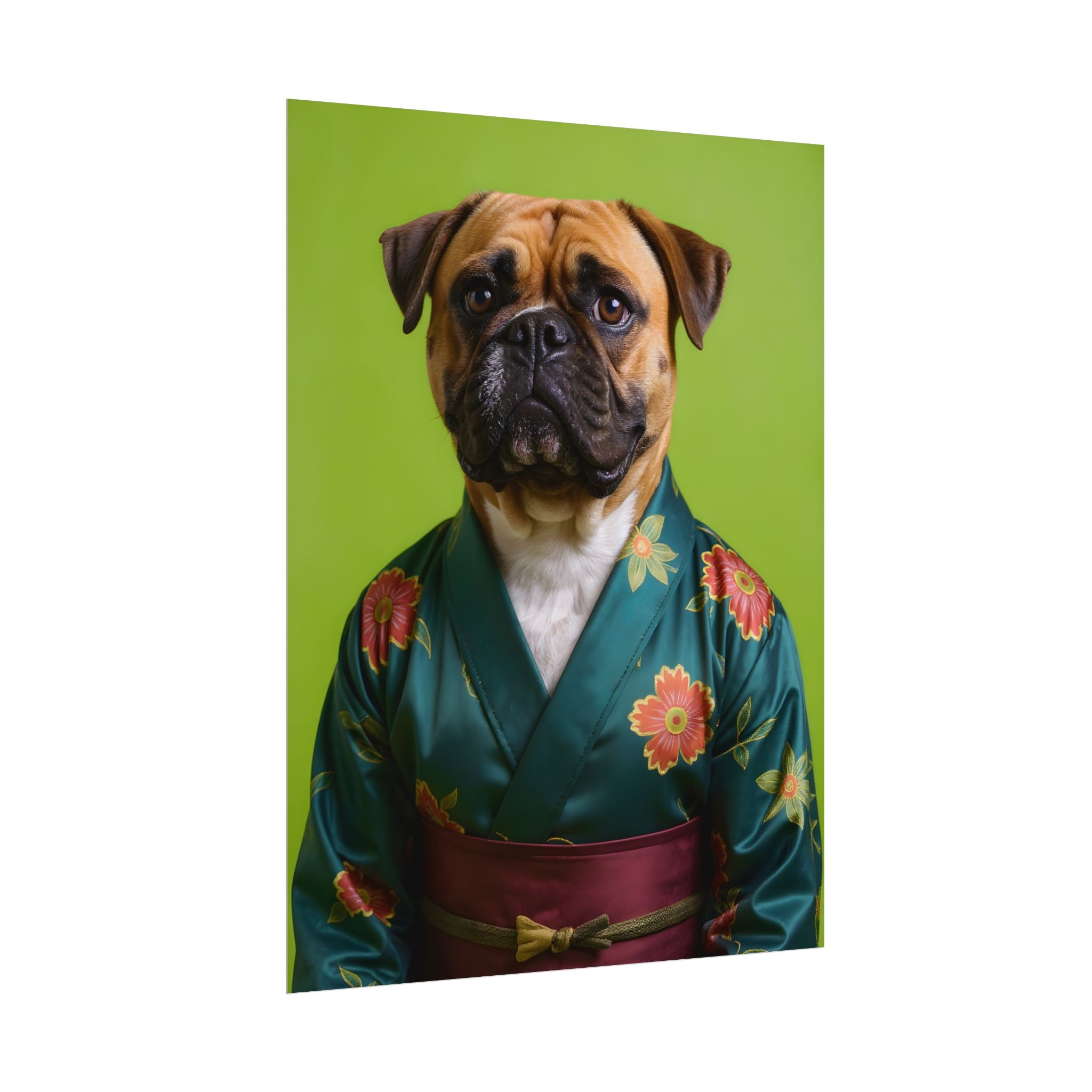 Dog Portrait FinArt - Kimono Vogue - aaf552c1