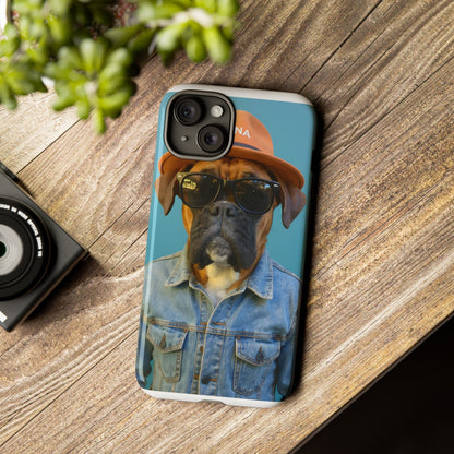 Dog Portrait PhCase - Denim Style - 80a6cbbd