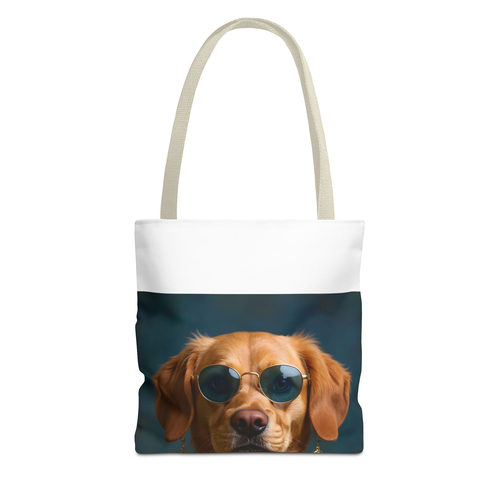 Dog Portrait ToteBg - Hippy Style - 3b6cb699