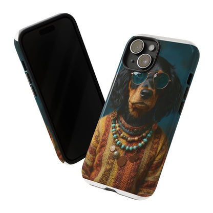Dog Portrait PhCase - Hippy Style - b226c19d