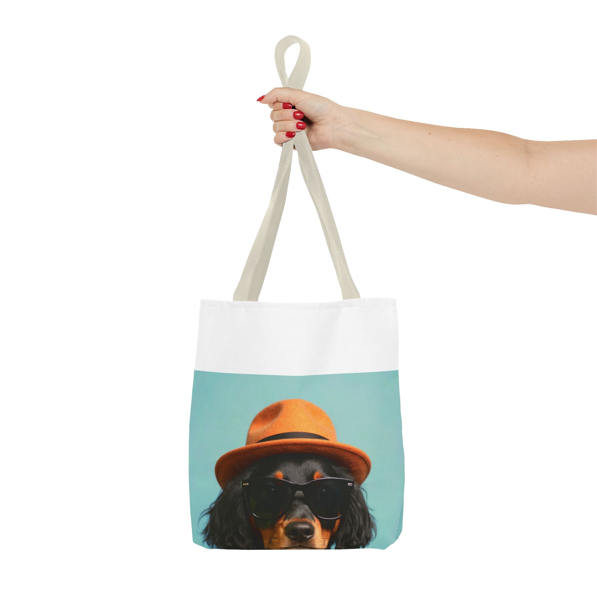 Dog Portrait ToteBg - Denim Style - aa065728