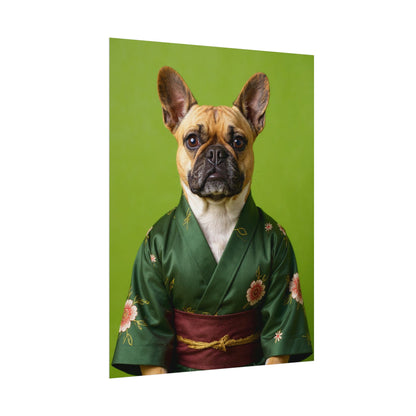 Dog Portrait FinArt - Kimono Vogue - 3eeb6f31