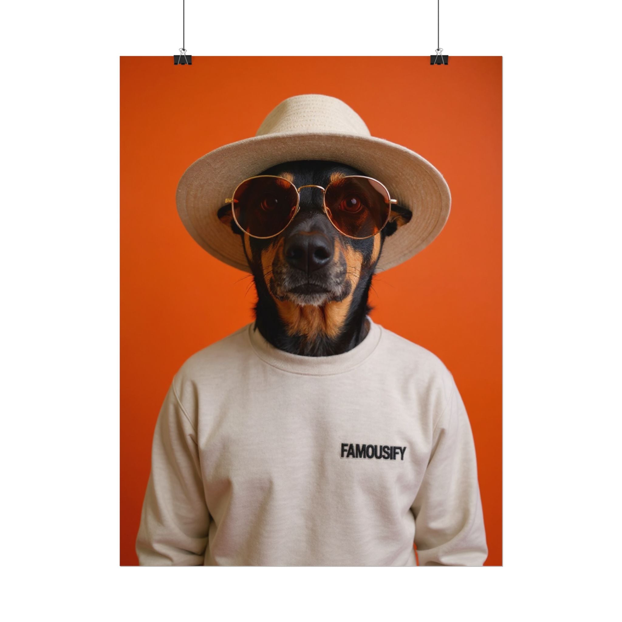 Dog Portrait FinArt - Carlos Style - e8eb28d7